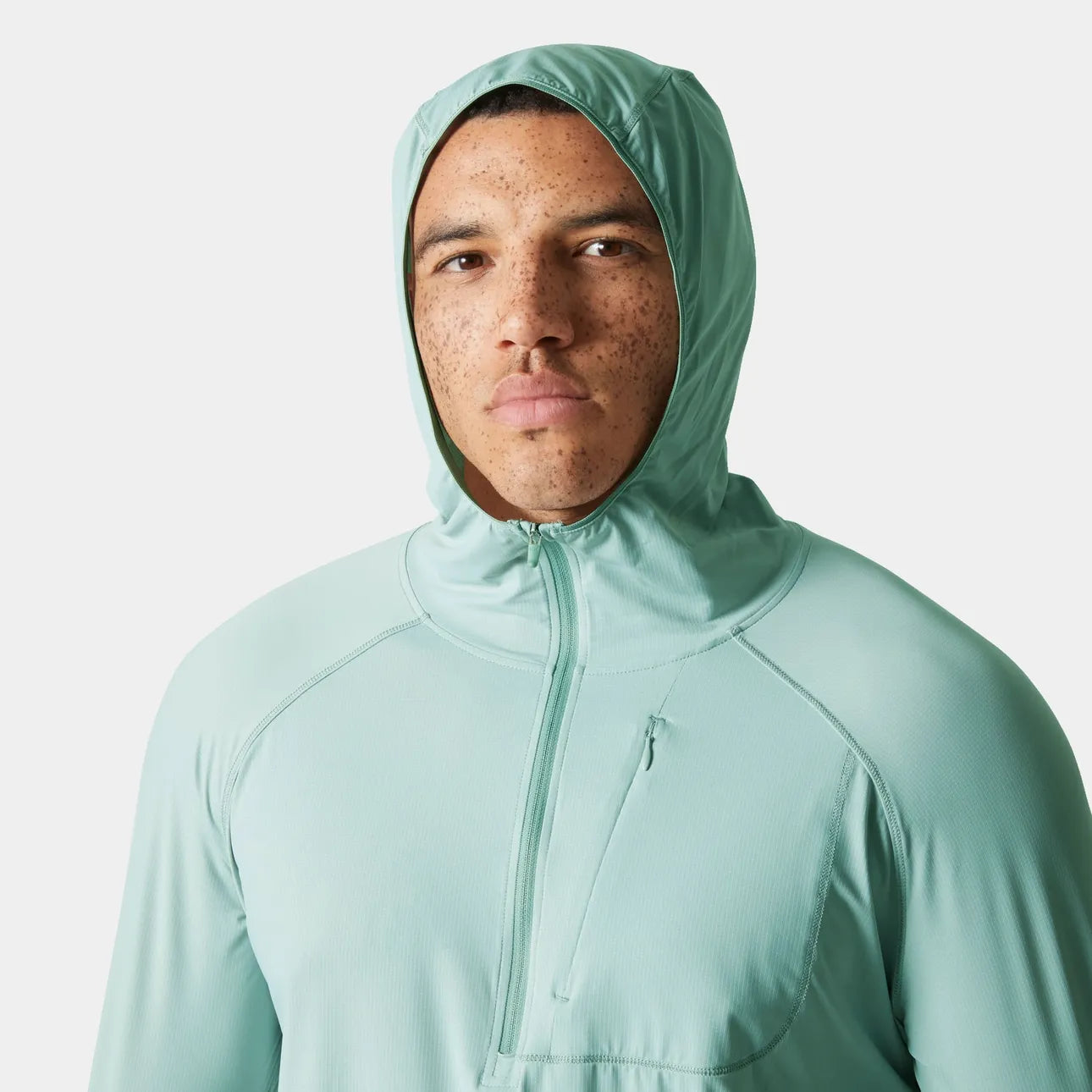 Helly Hansen Men's Shine Solen Half-Zip Sun Hoodie
