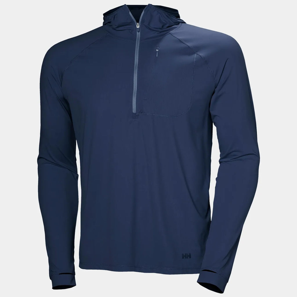 Helly Hansen Men's Shine Solen Half-Zip Sun Hoodie