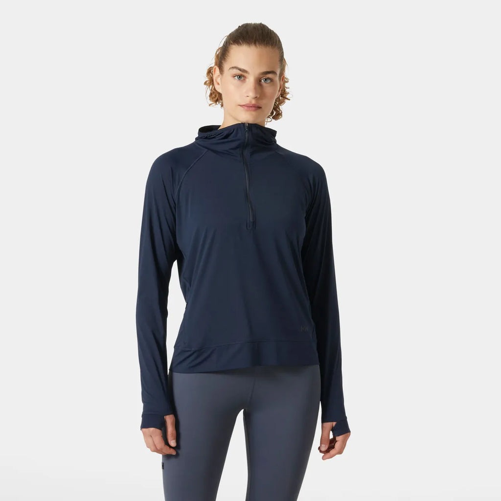 Helly Hansen Women's Shine Solen Half-Zip Sun Hoodie