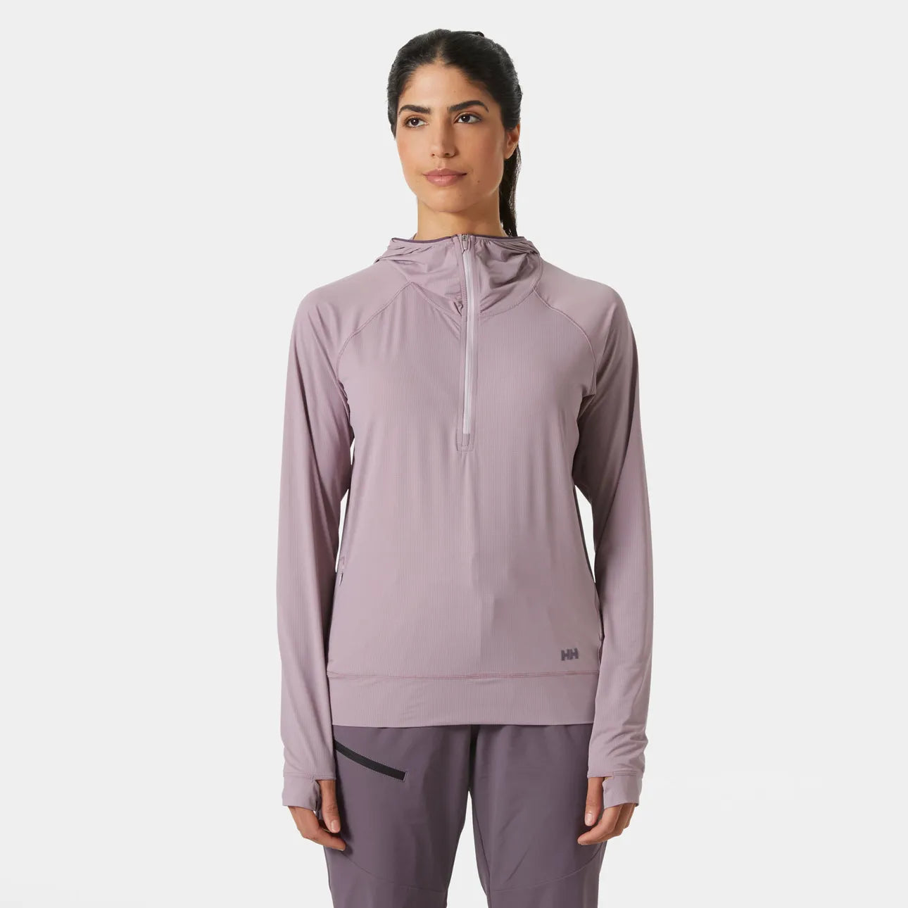 Helly Hansen Women's Shine Solen Half-Zip Sun Hoodie