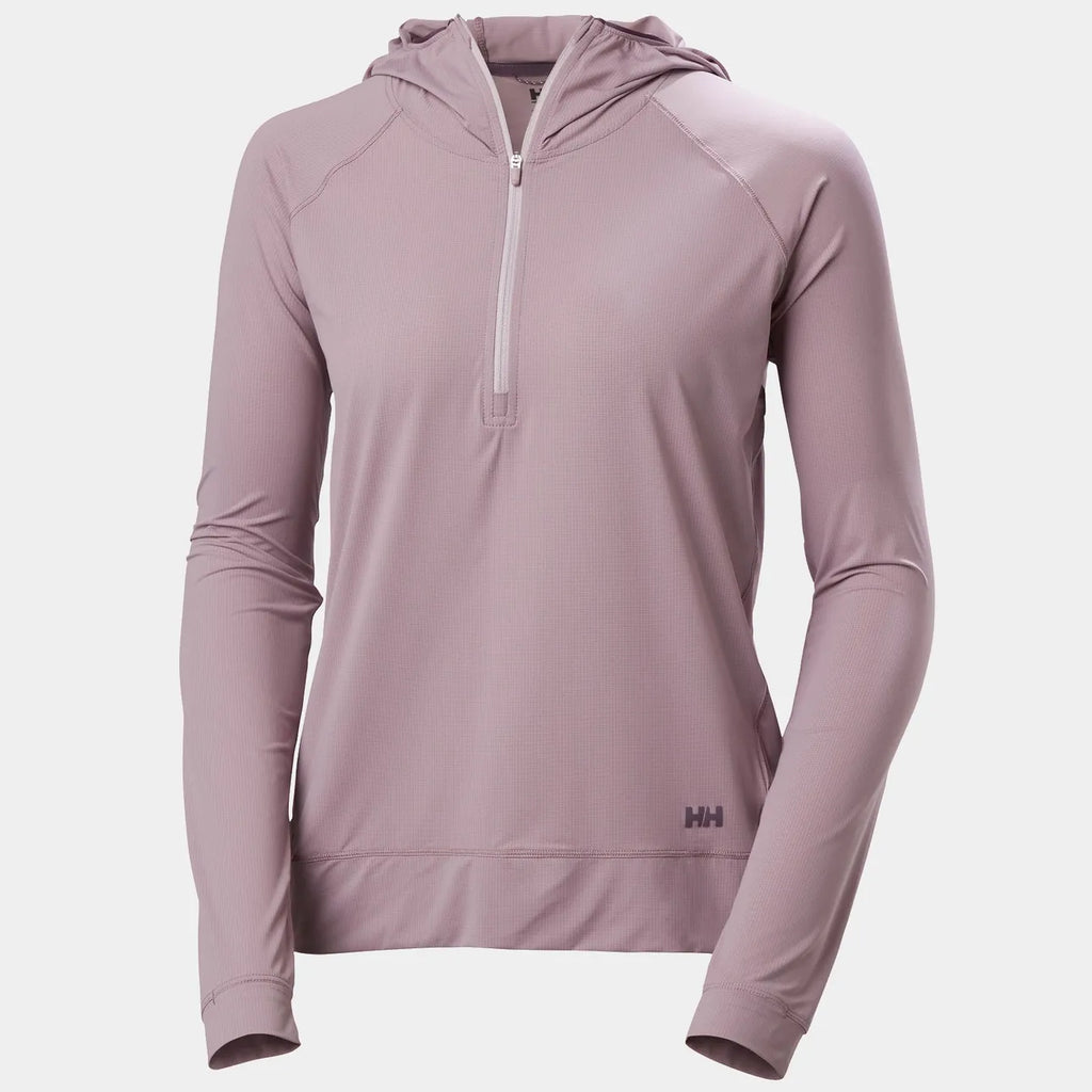 Helly Hansen Women's Shine Solen Half-Zip Sun Hoodie