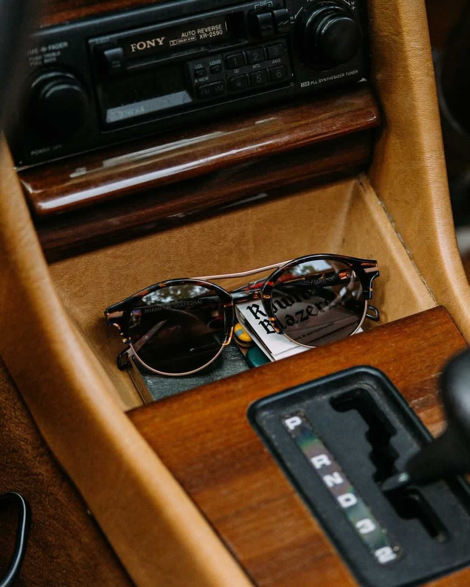 Bisous Sunglasses The Copper Tortoise Blue