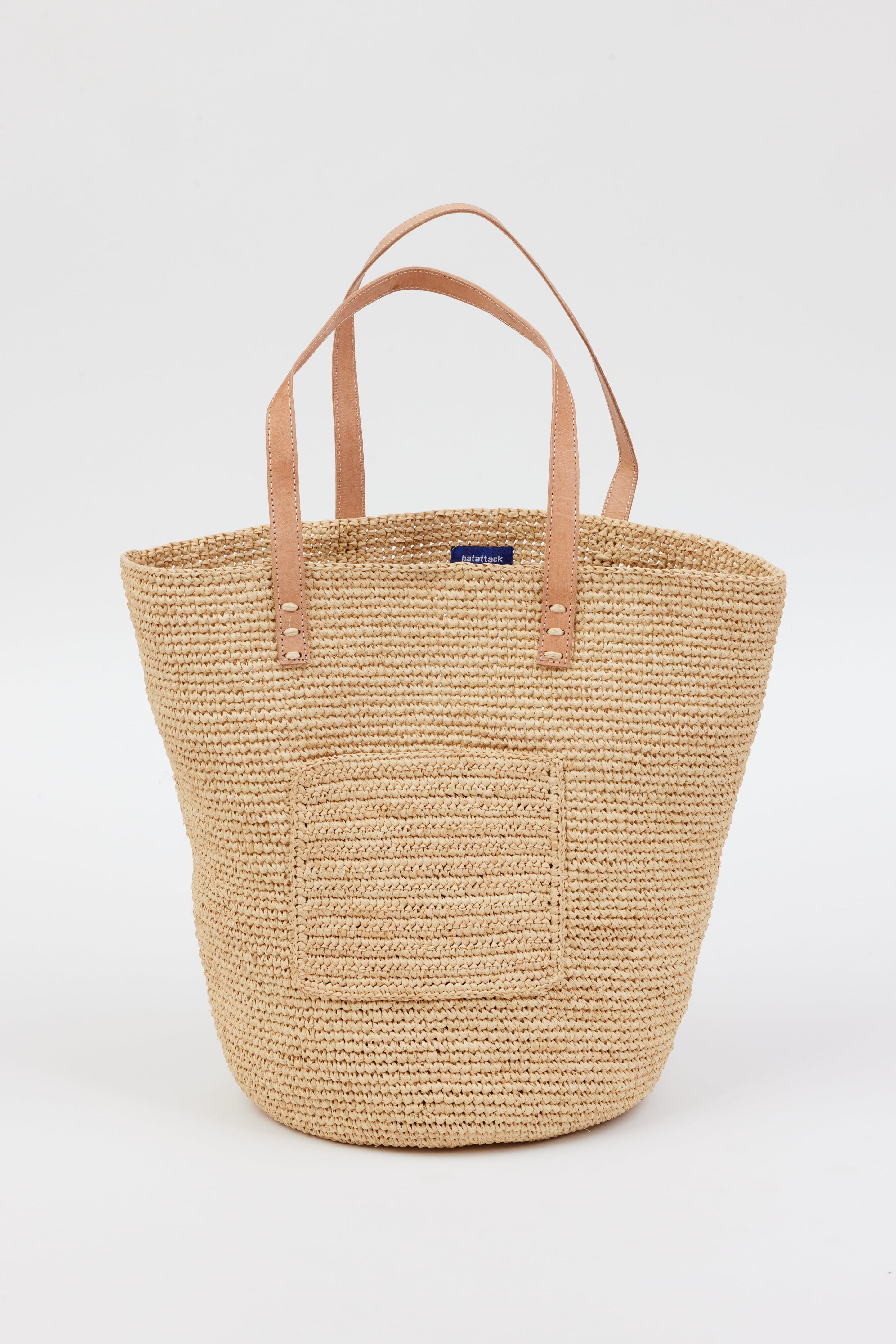 Hat Attack New York Nat Tote, Natural