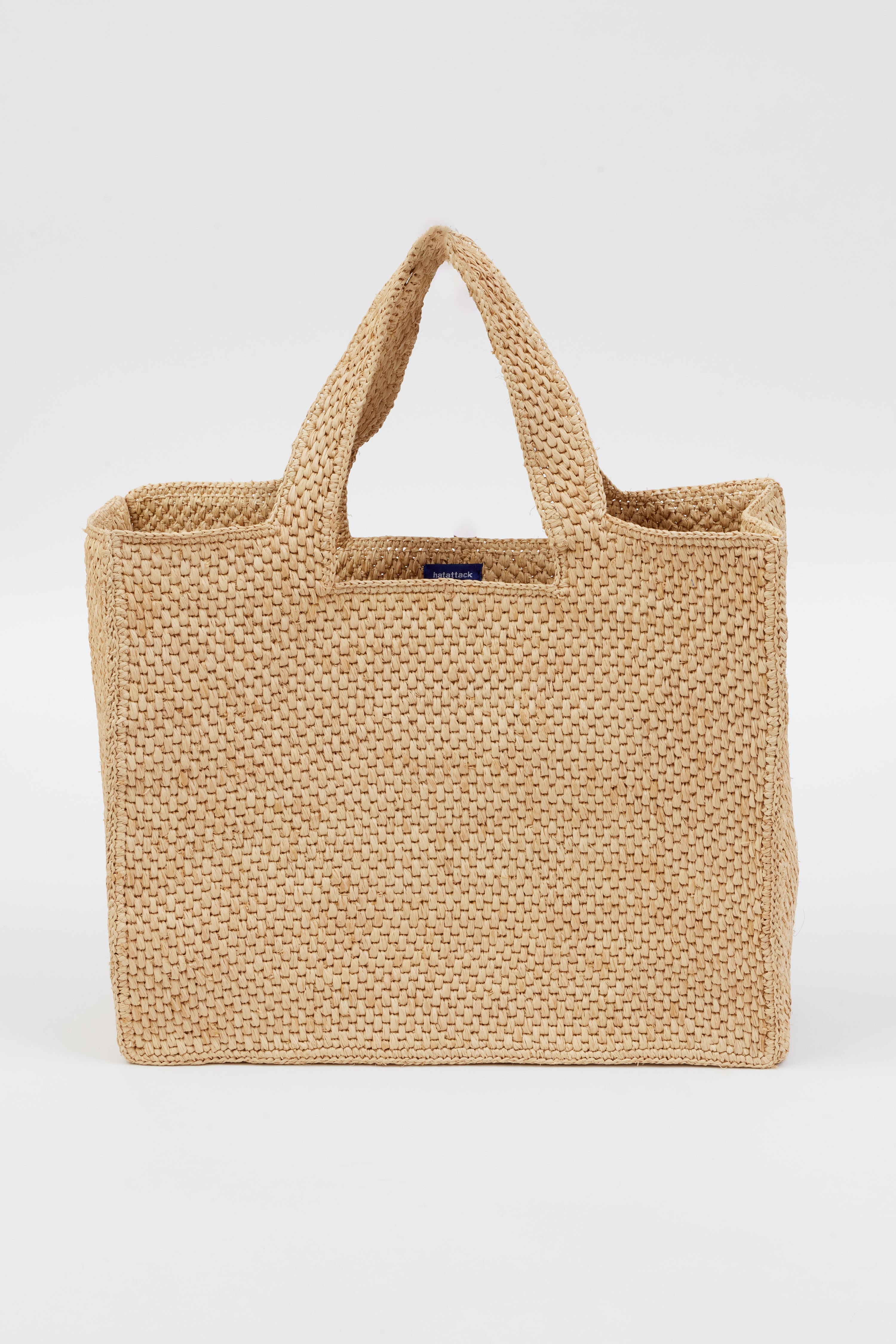Hat Attack New York Lulu Tote, Natural