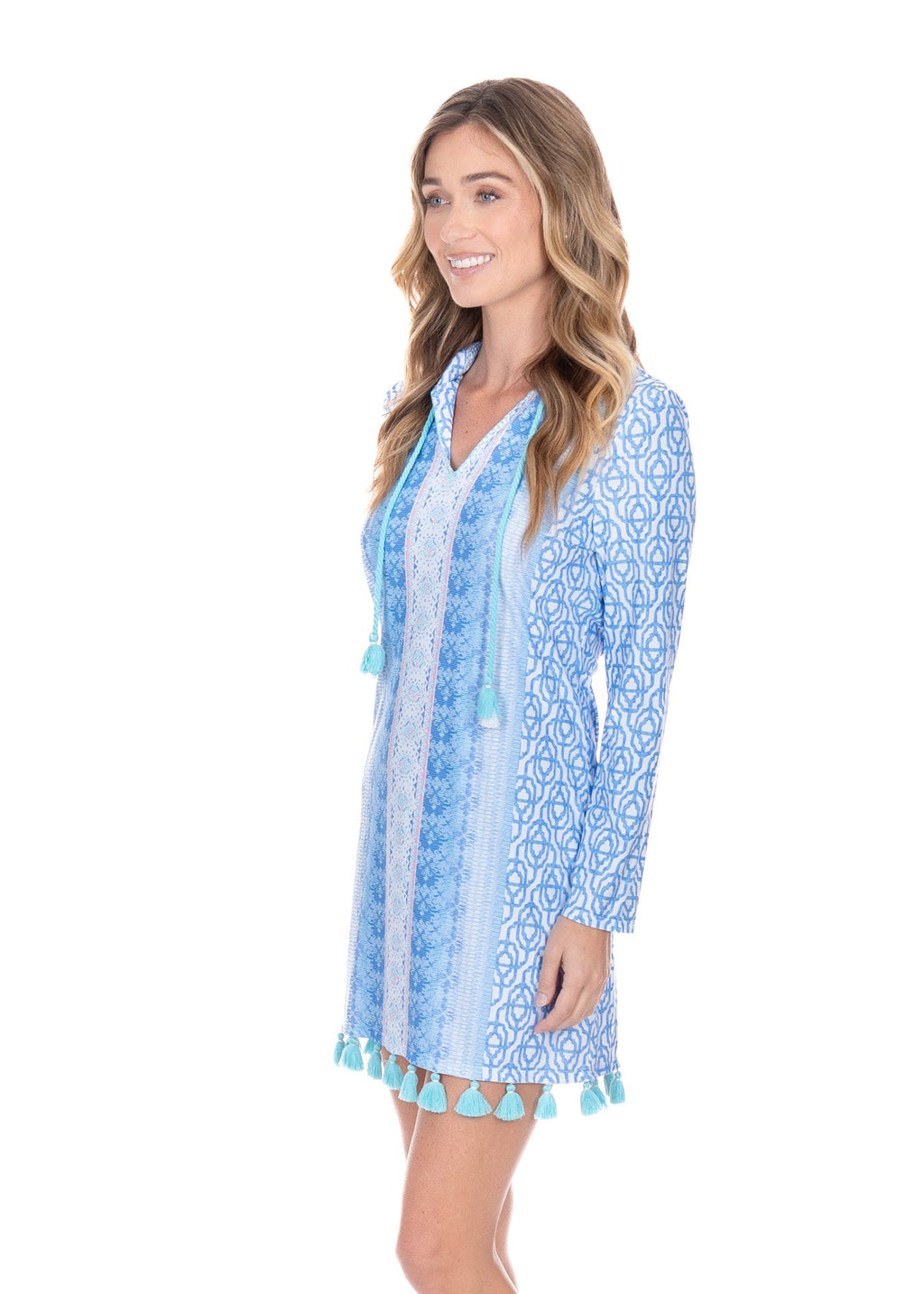 Cabana Life Lake Como Hooded Cover Up