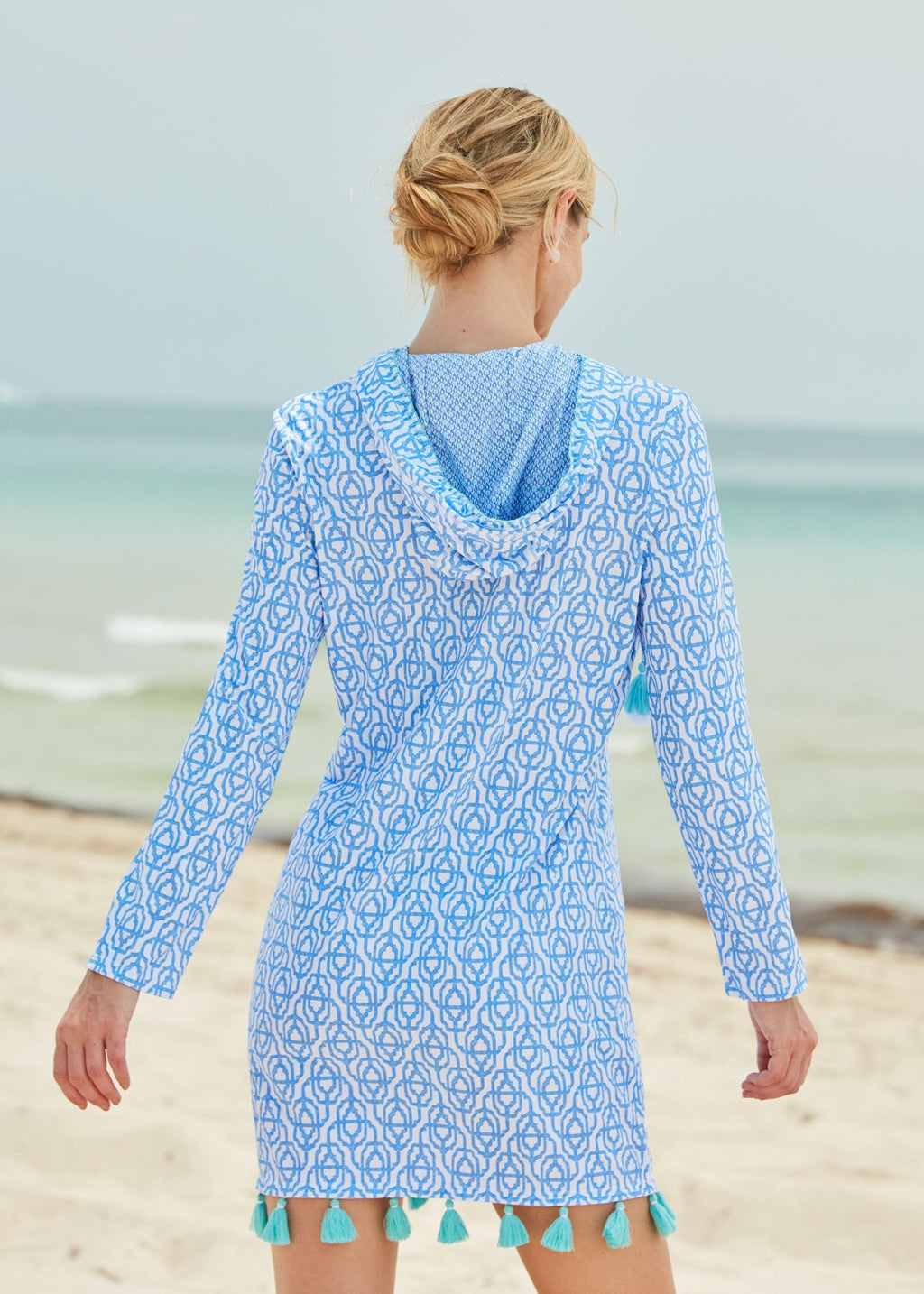 Cabana Life Lake Como Hooded Cover Up