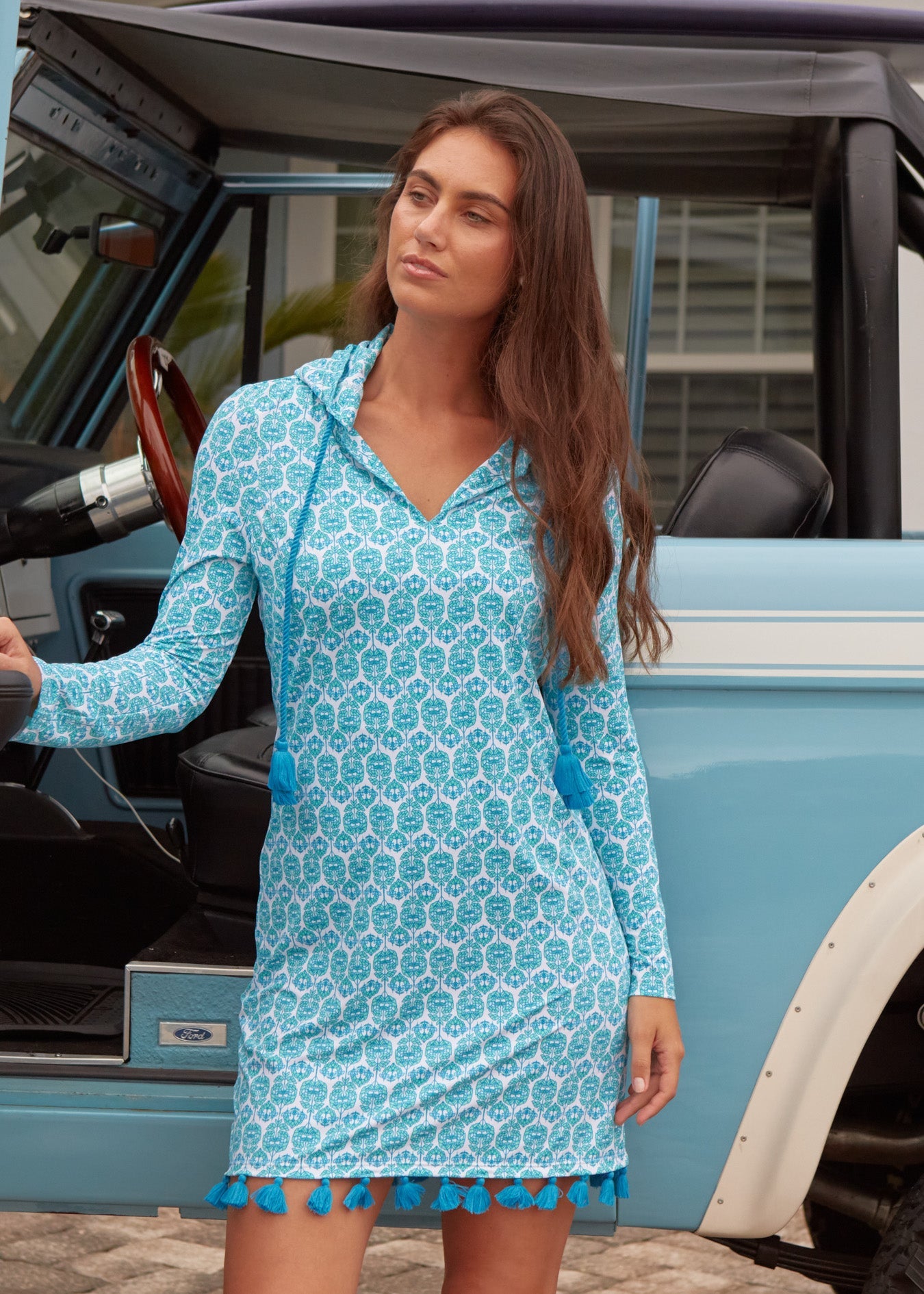 Cabana Life Rosemary Beach Hooded Cover Up