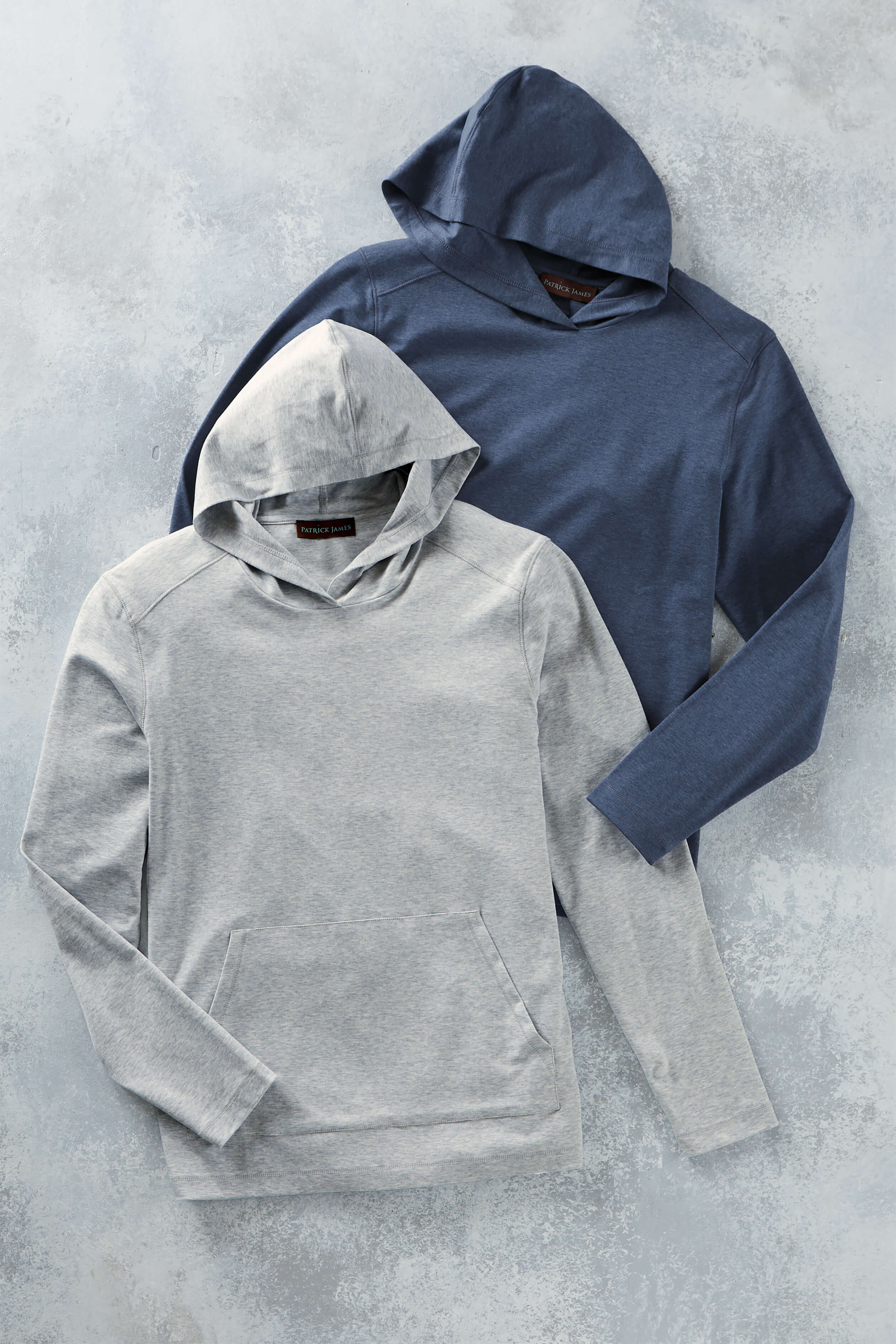 Patrick James Long Sleeve Knit Hoodie