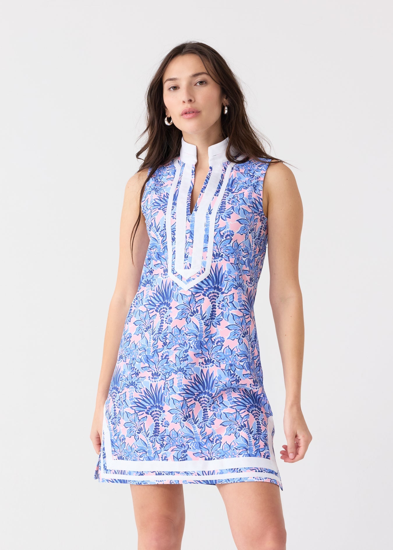 Cabana Life Palm Beach Sleeveless Tunic Dress