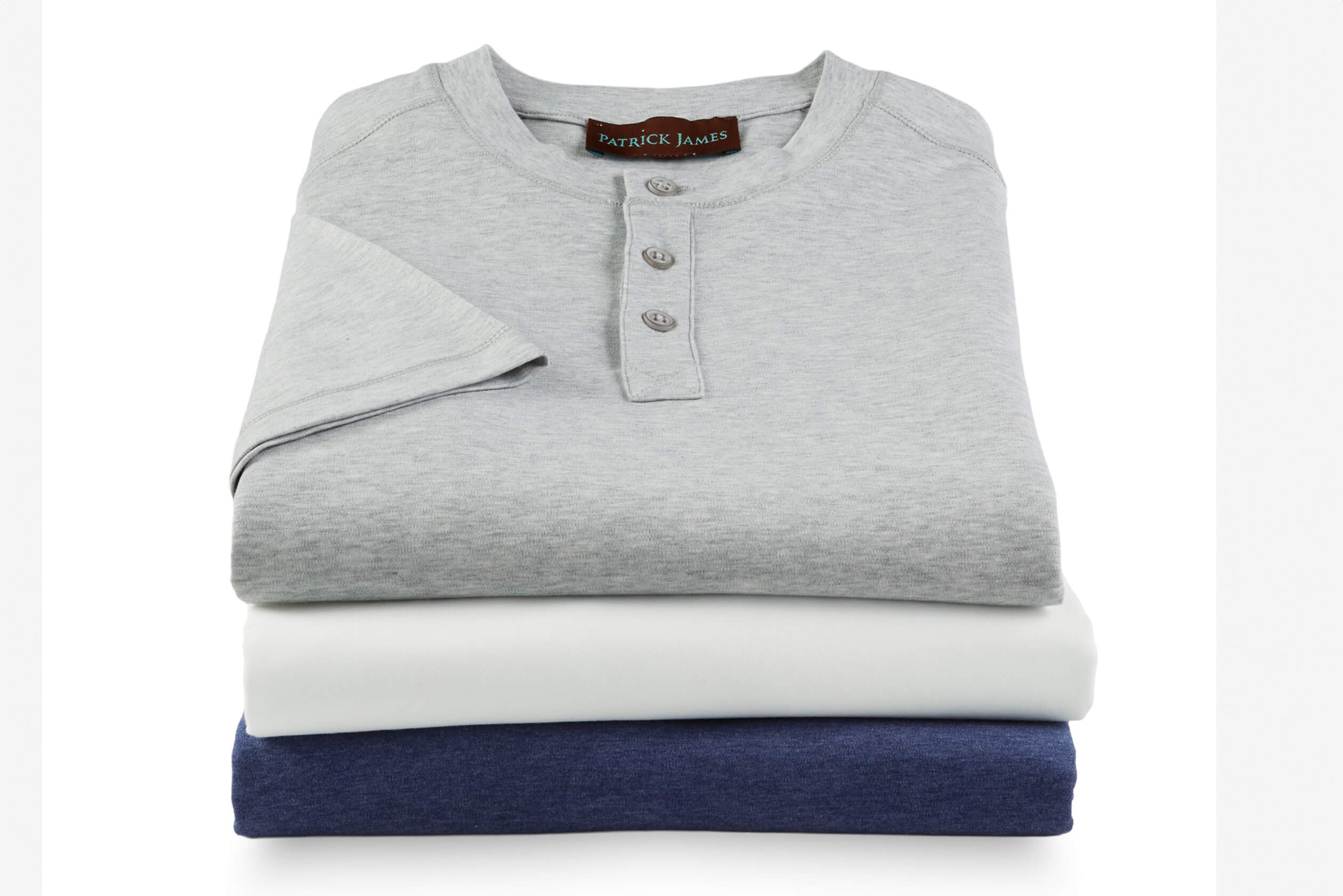 Patrick James Short Sleeve Knit Henley