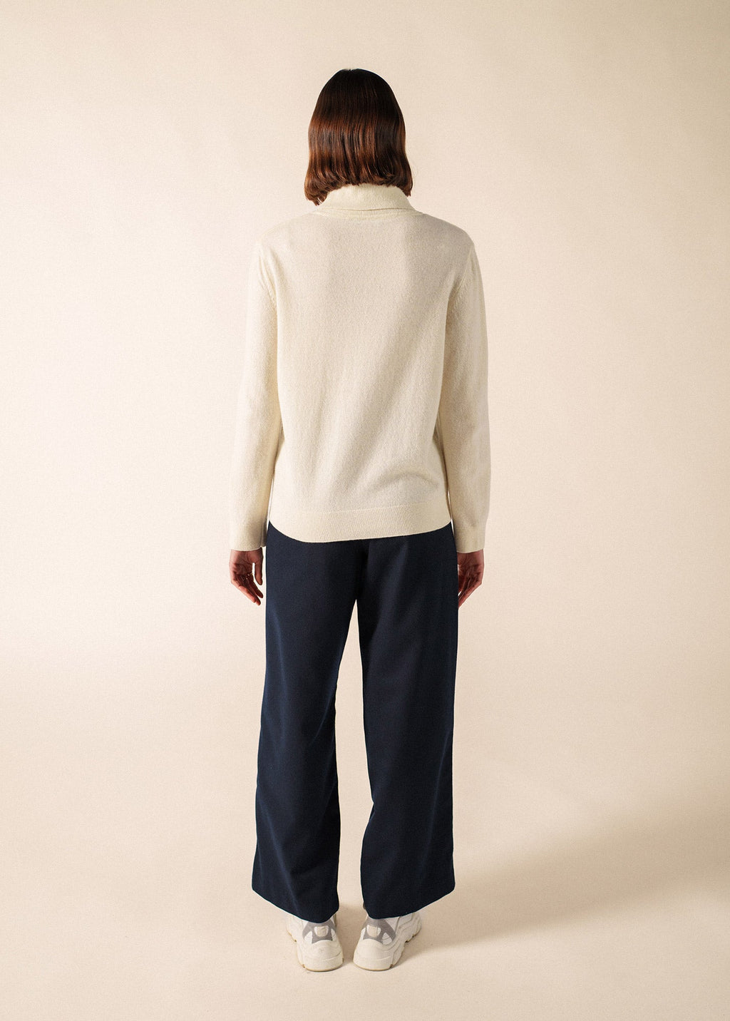 Saint James Marple Sweater, Ivory