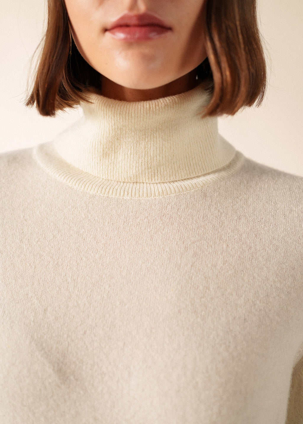 Saint James Marple Sweater, Ivory