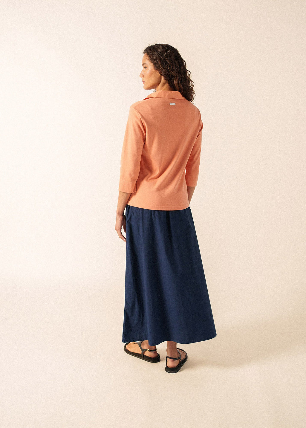 Saint James OLERON Polo Shirt (CLAY)
