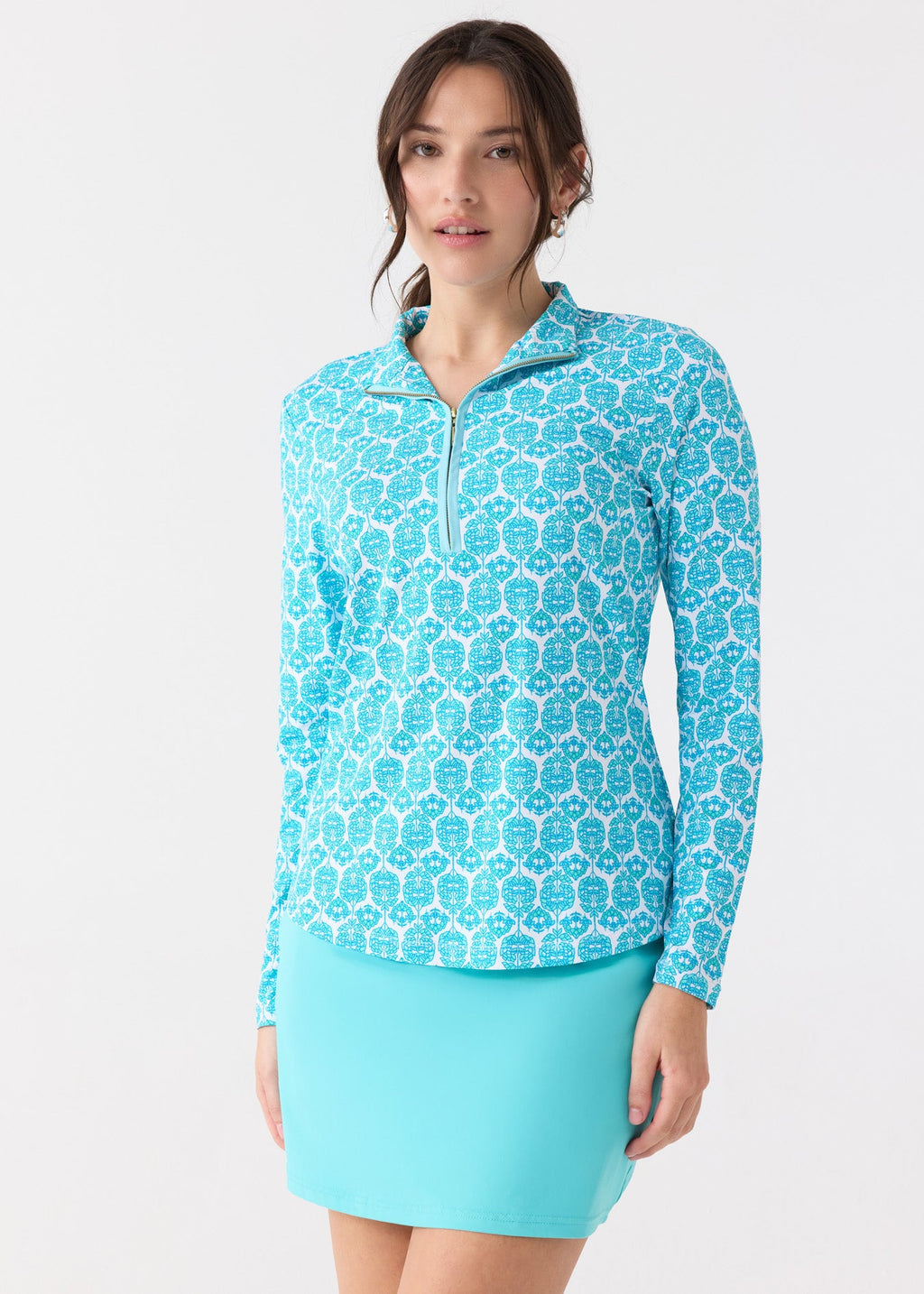 Cabana Life Rosemary Beach 1/4 Zip Sport Top