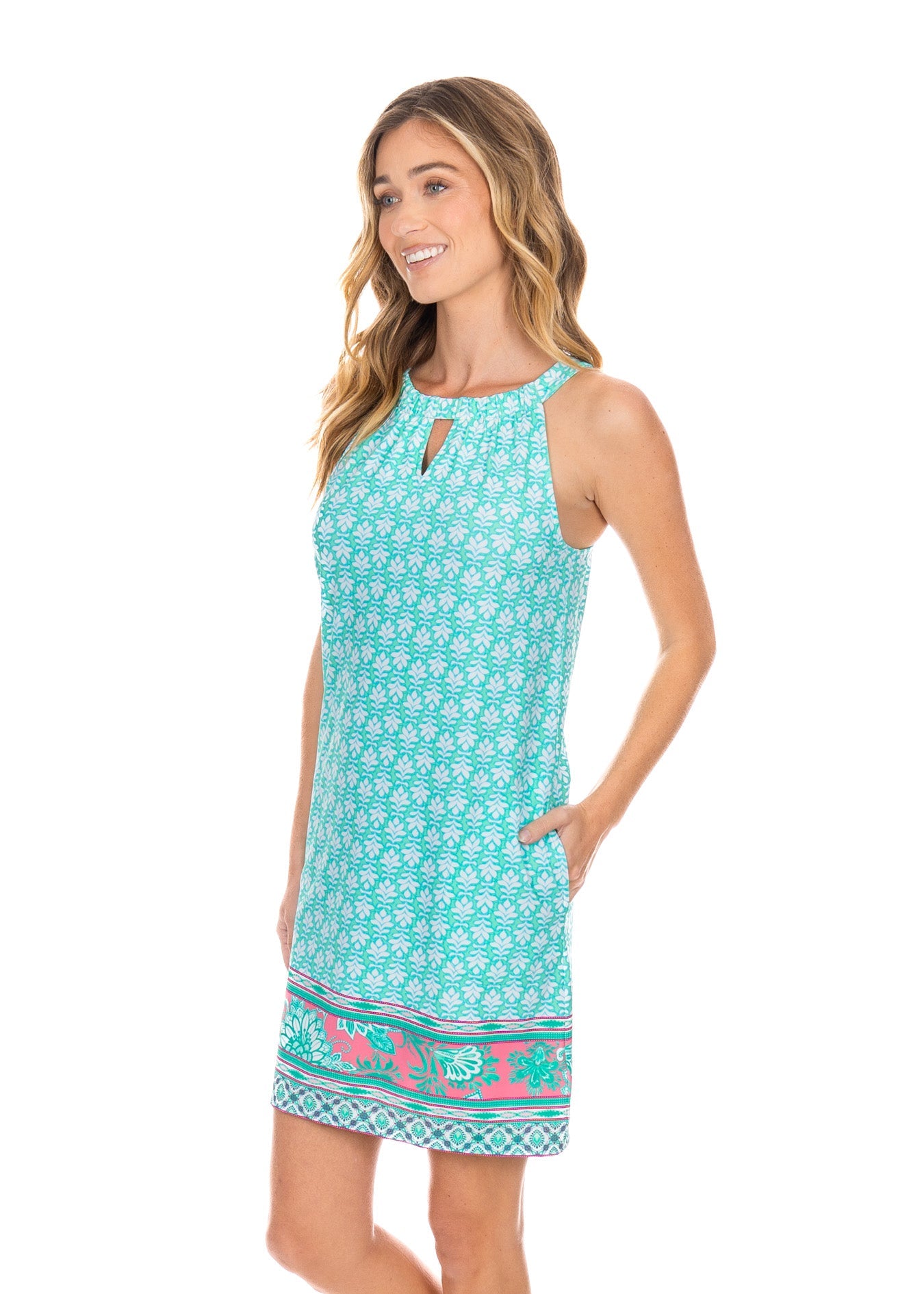 Cabana Life Cote d`Azur Sleeveless Shift Dress