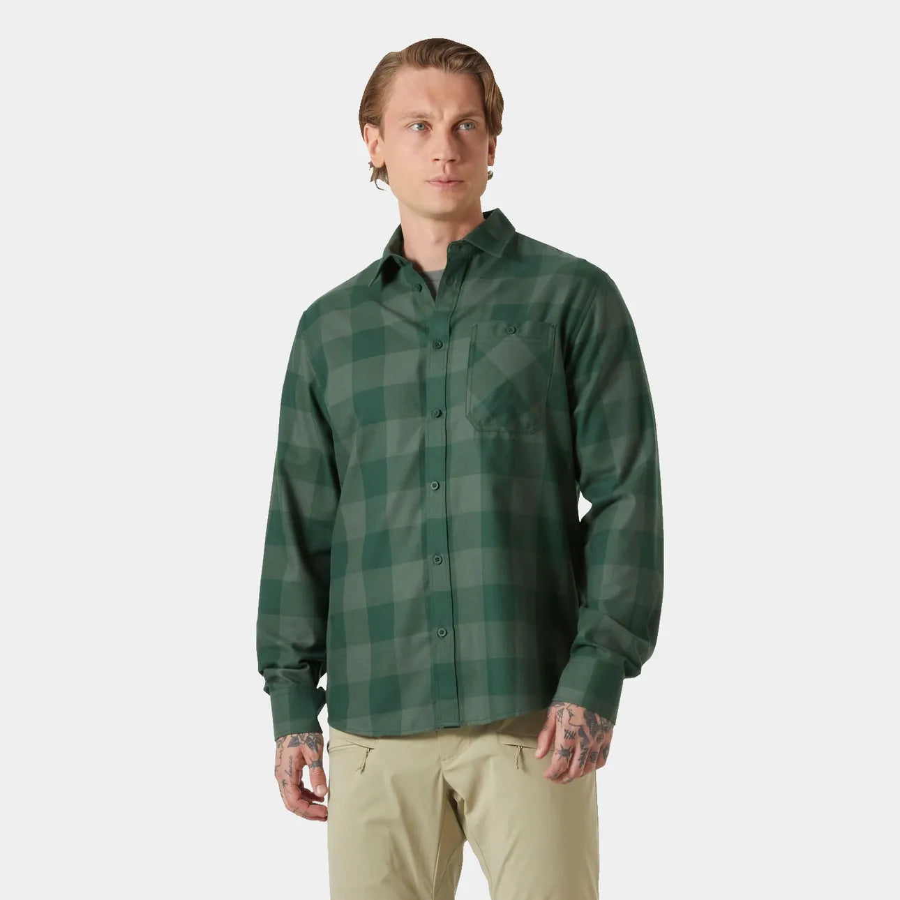Helly Hansen Men's Aker Flannel Long Sleeve Shirt