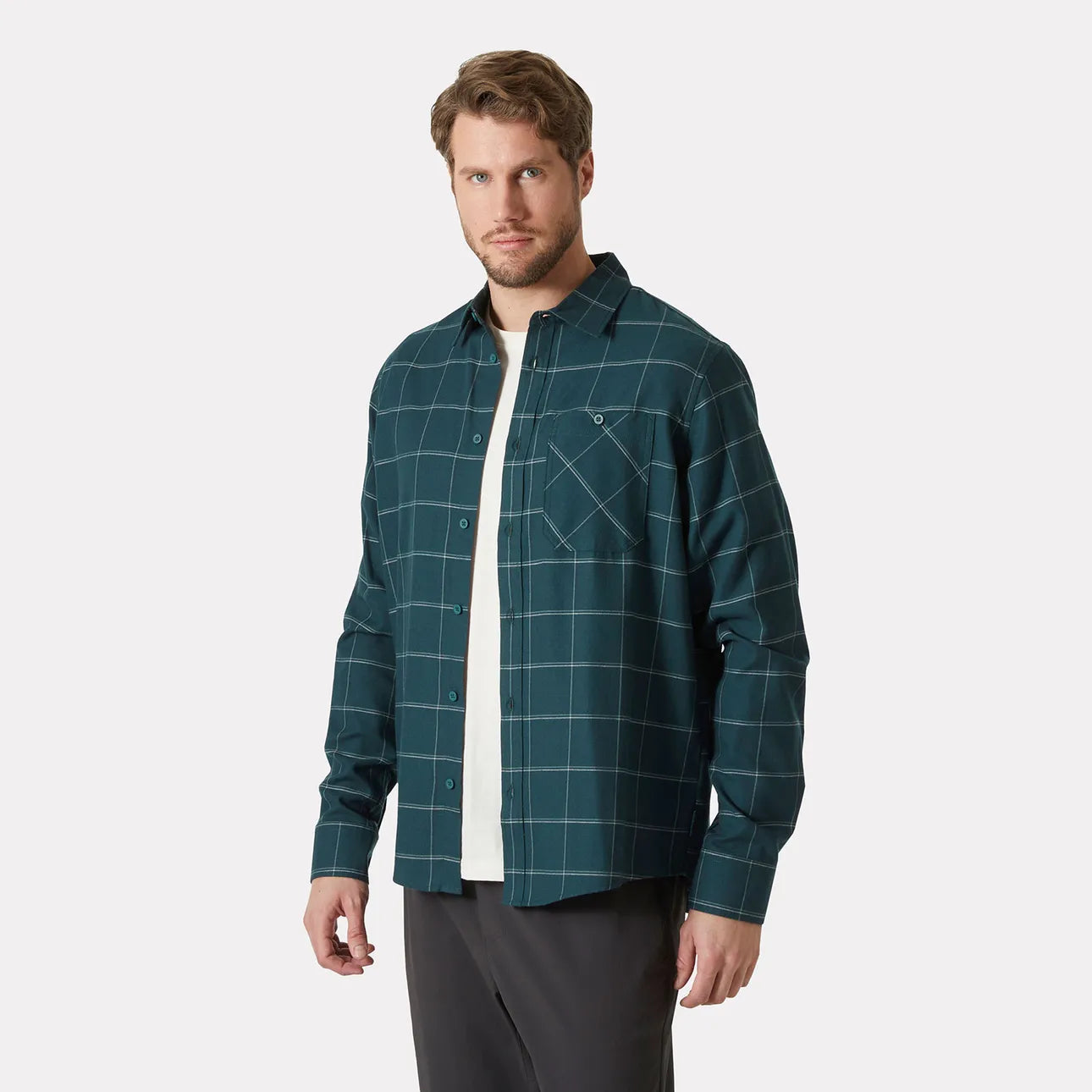 Helly Hansen Men's Aker Flannel Long Sleeve Shirt