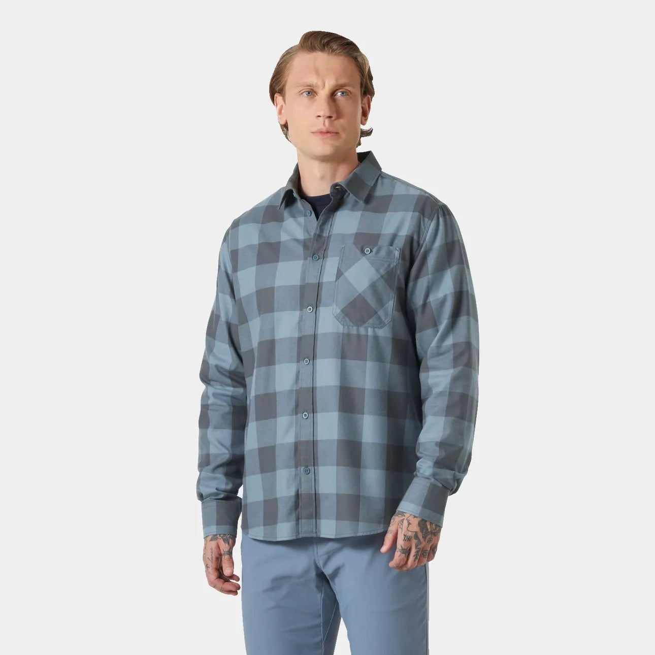 Helly Hansen Men's Aker Flannel Long Sleeve Shirt