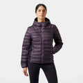 Helly Hansen Women's Verglas Down Hybrid Hooded Jacket 2.0 - Smoked Purple