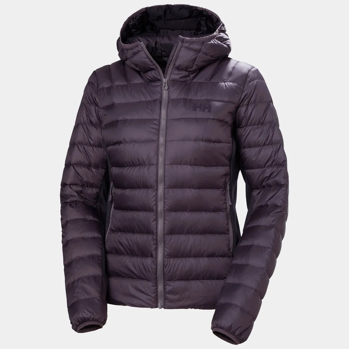 Helly Hansen Women's Verglas Down Hybrid Hooded Jacket 2.0 - Black