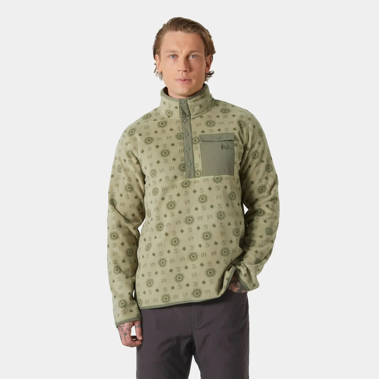 Helly Hansen Men's Maridalen Printed Fleece