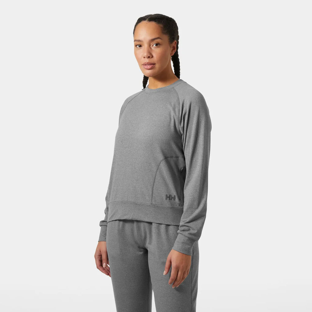 Helly Hansen Women's Tyri Knit Crew Neck - Washed Navy Melange