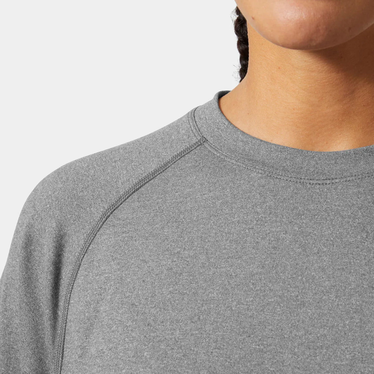 Helly Hansen Women's Tyri Knit Crew Neck - Ebony Melange