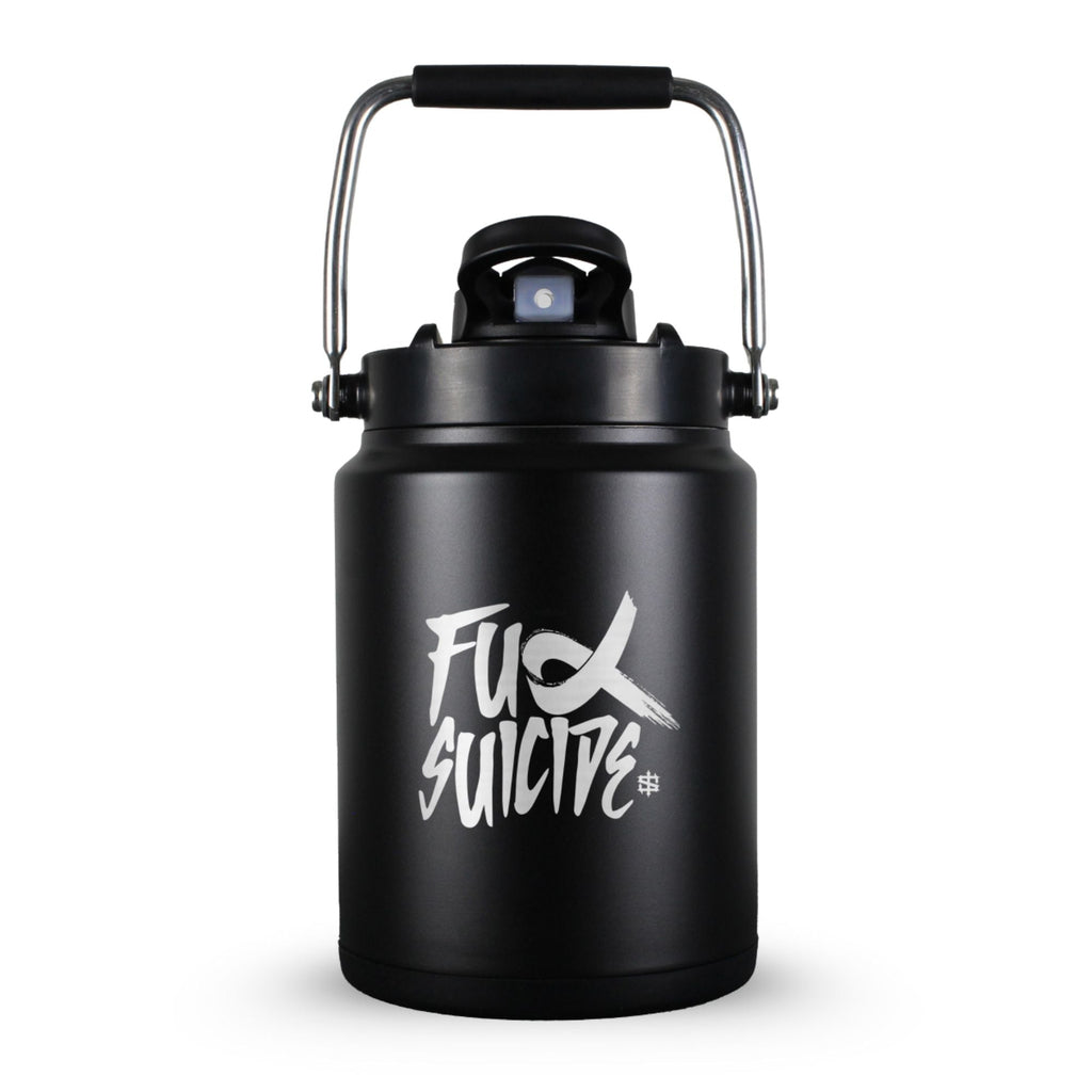 Custom Iron Sanctuary Half Gallon Jugs
