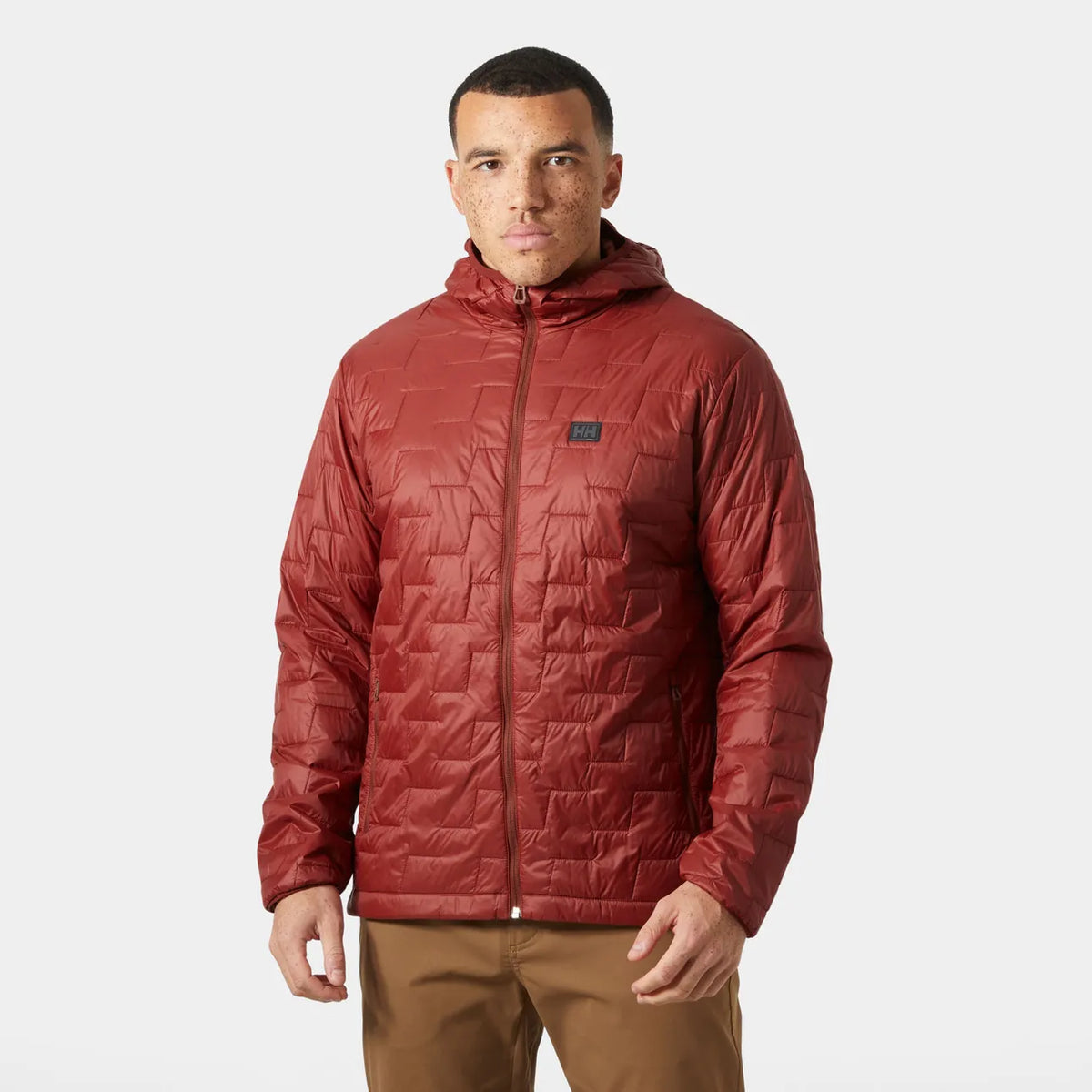 Helly Hansen Men's LIFALOFT™ Hooded Insulator Jacket - Mars Red