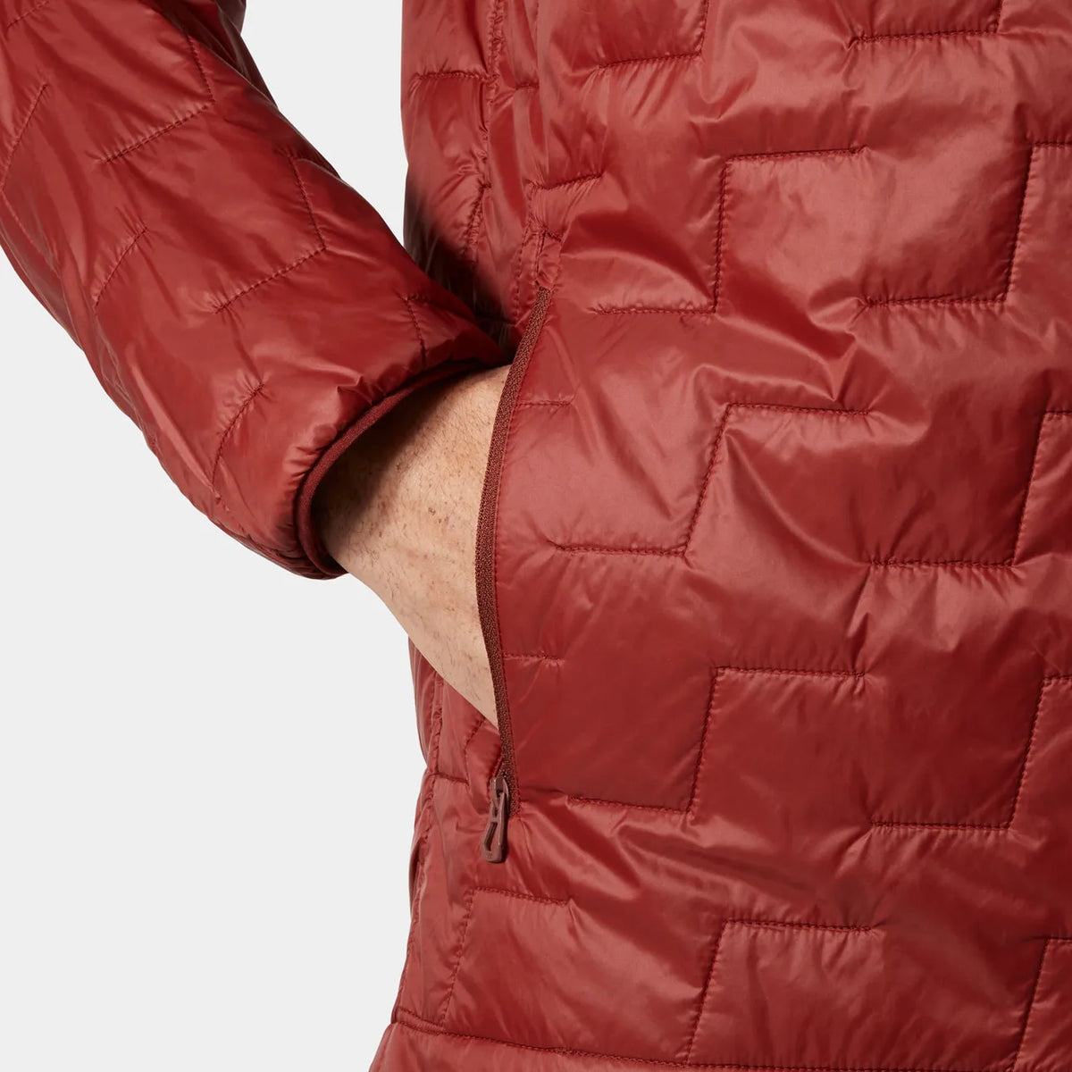 Helly Hansen Men's LIFALOFT™ Hooded Insulator Jacket - Mars Red