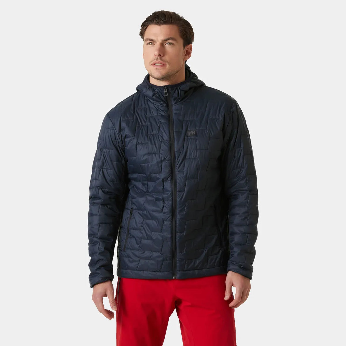 Helly Hansen Men's LIFALOFT™ Hooded Insulator Jacket - Mars Red