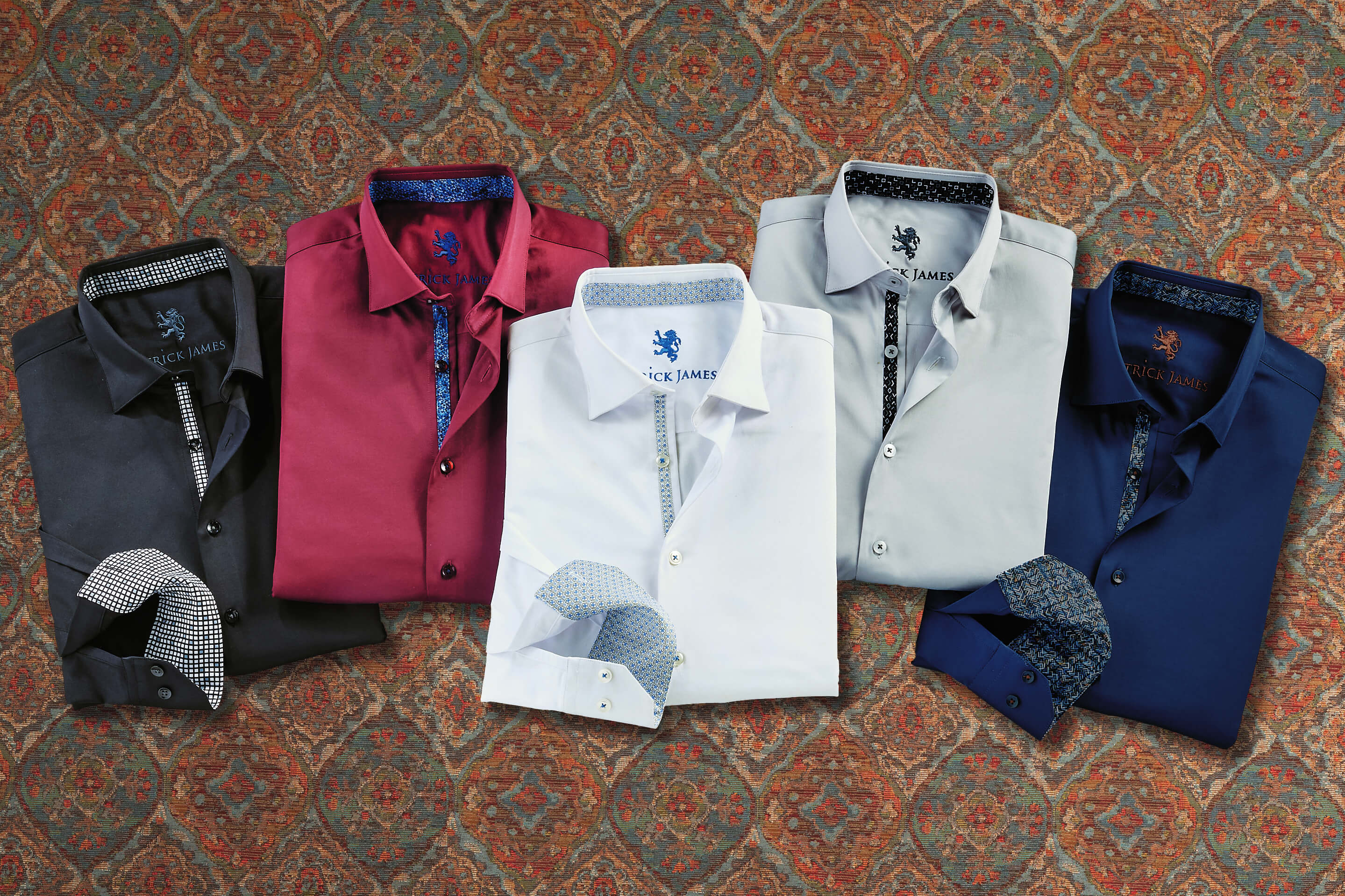 Patrick James Solid Sateen Shirt