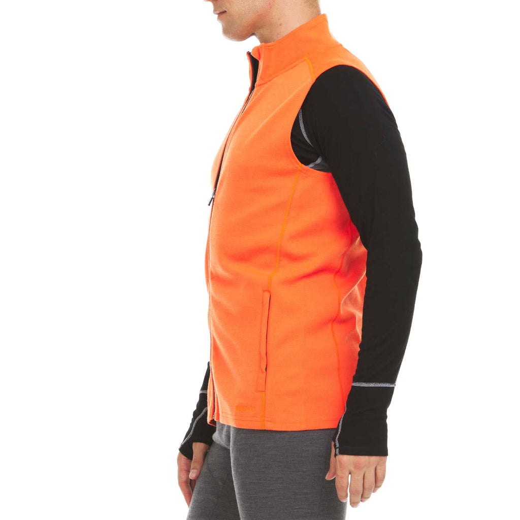 Heavyweight Men's Wool Vest - 100% Merino Wool