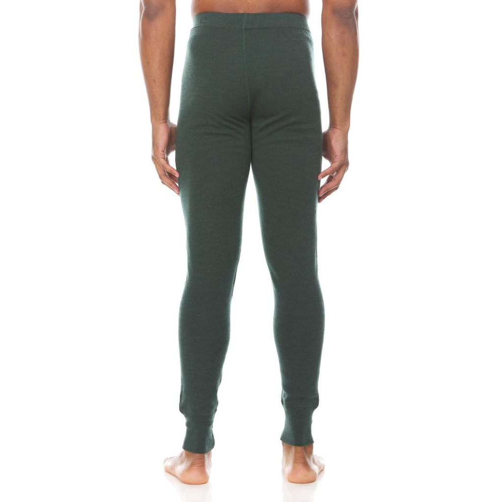 Midweight Men's Wool Bottom Thermal Base Layer -  100% Merino Wool