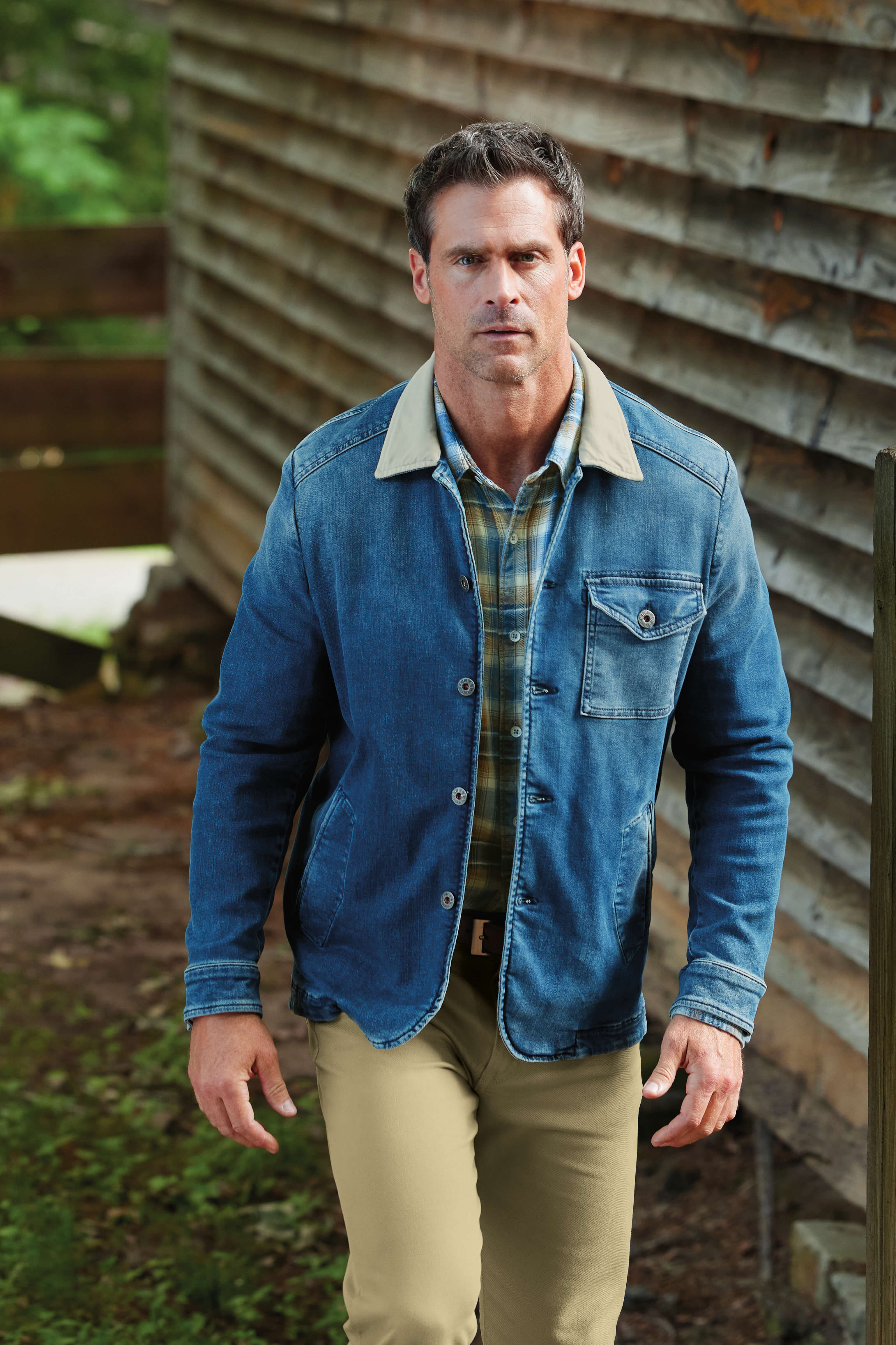 Patrick James Button Front Jacket