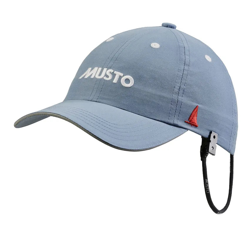 Musto Essential Fast Dry Crew Cap - Aruba Blue