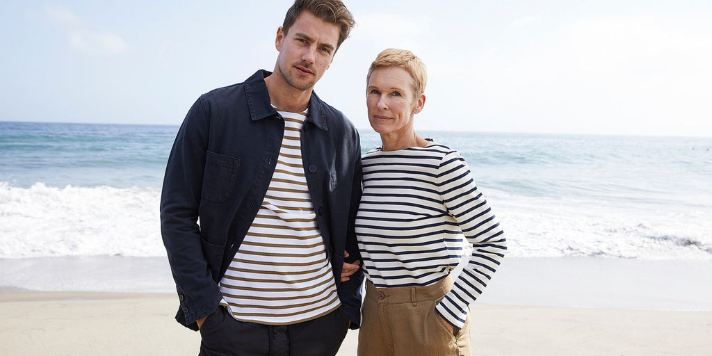 Saint James SIROCCO II - Navy French Chore Jacket | Workwear Cotton Canvas | Unisex Fit (NAVY)