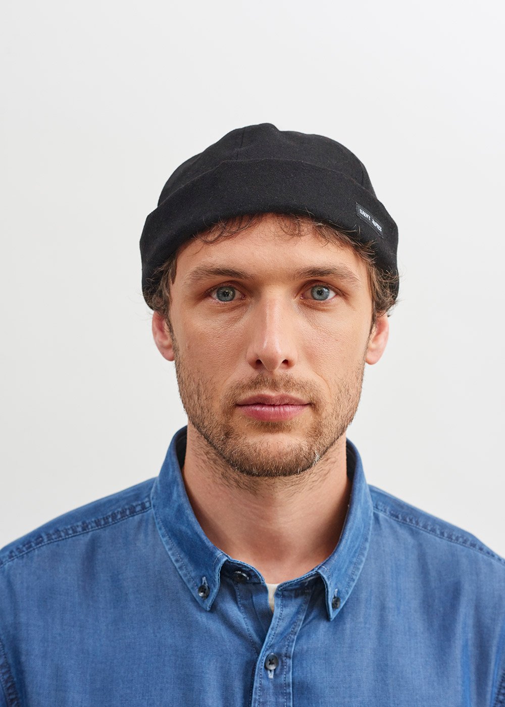 Saint James MARIN MIKI - Watch Cap (BLACK)