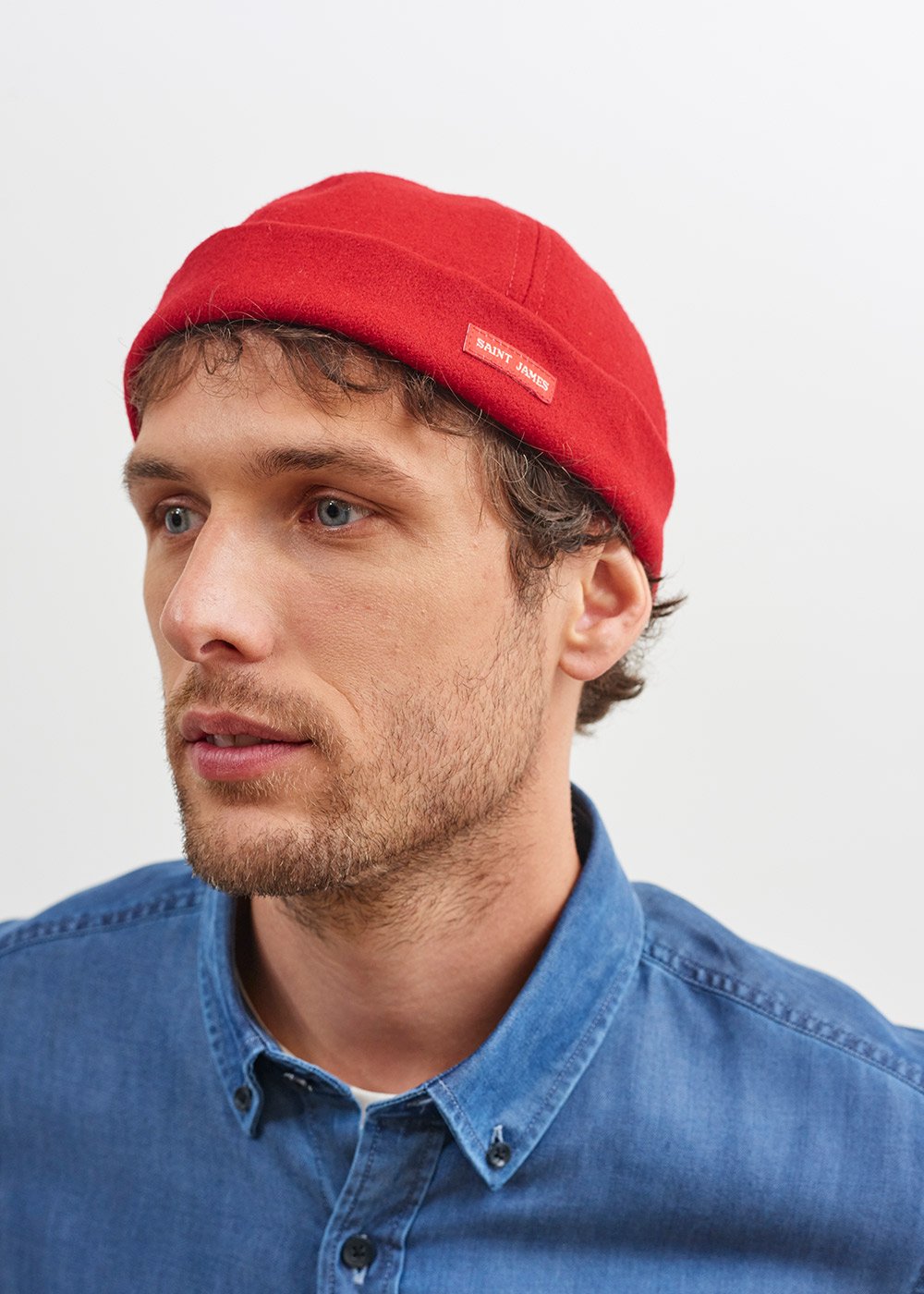 Saint James MARIN MIKI - Watch Cap (RED)