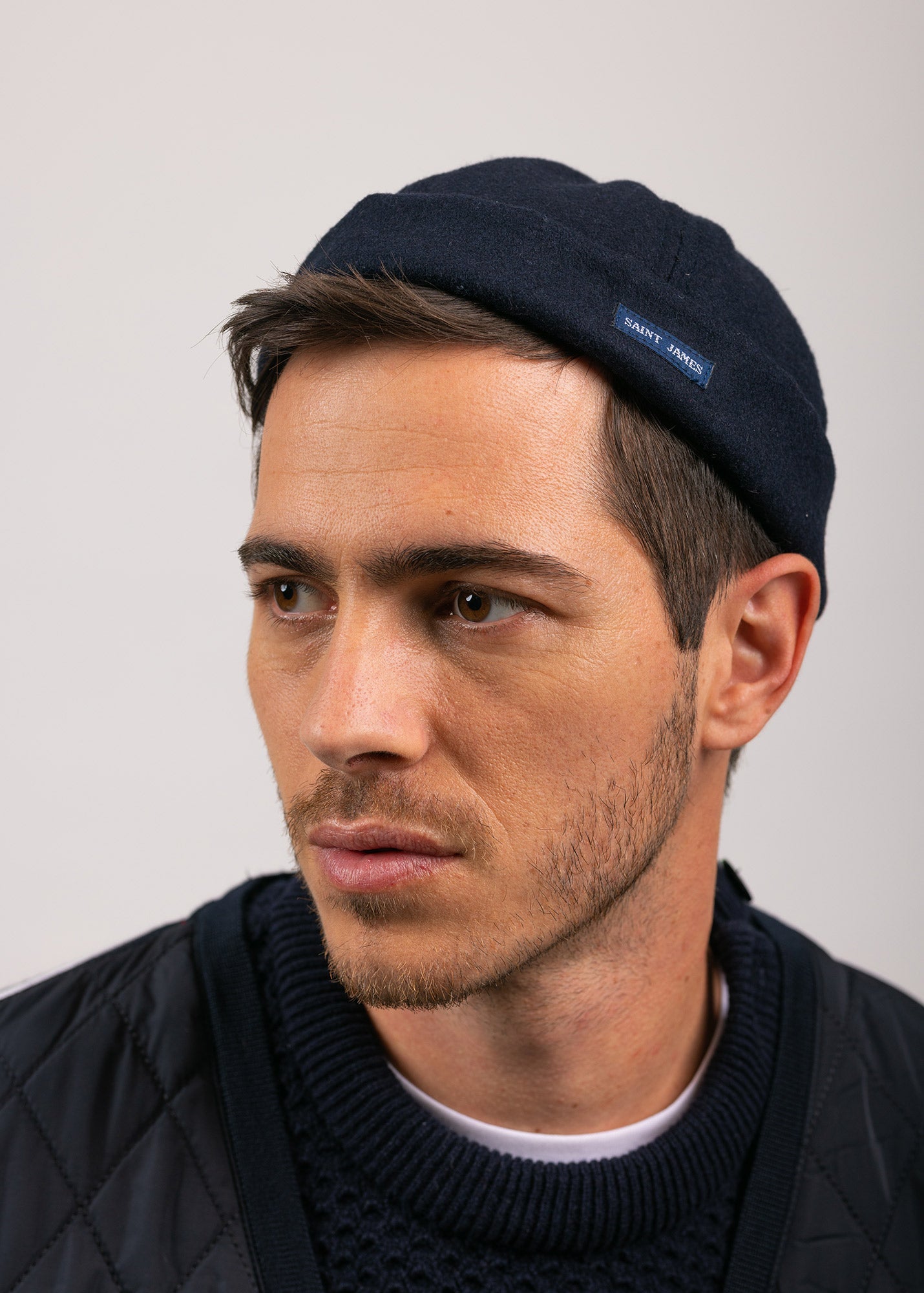 Saint James MARIN MIKI - Watch Cap (NAVY)