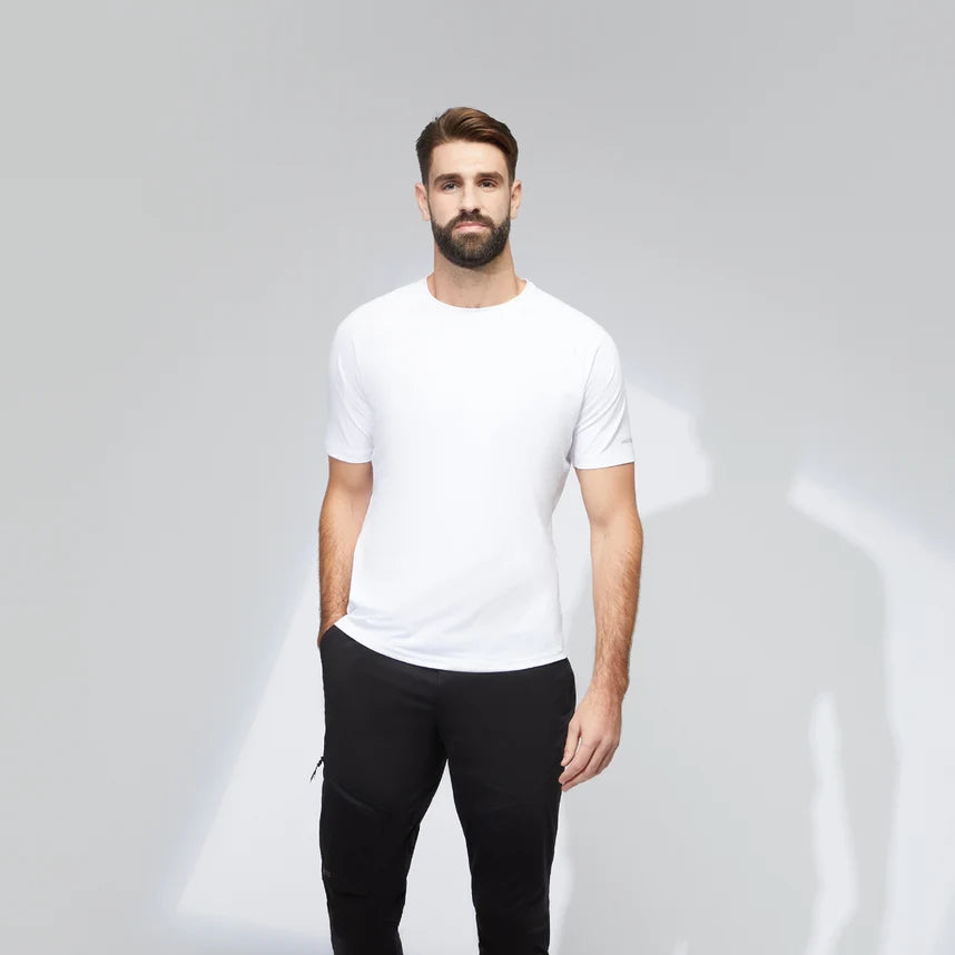 Musto Men's Evolution Sunblock Short-Sleeve T-Shirt 2.0 - White