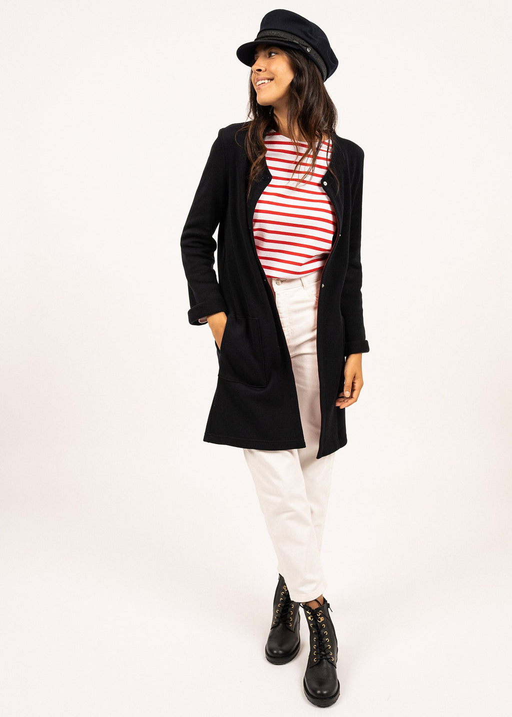 Saint James CASQUETTE MARIN - French Sailor Cap (NAVY)