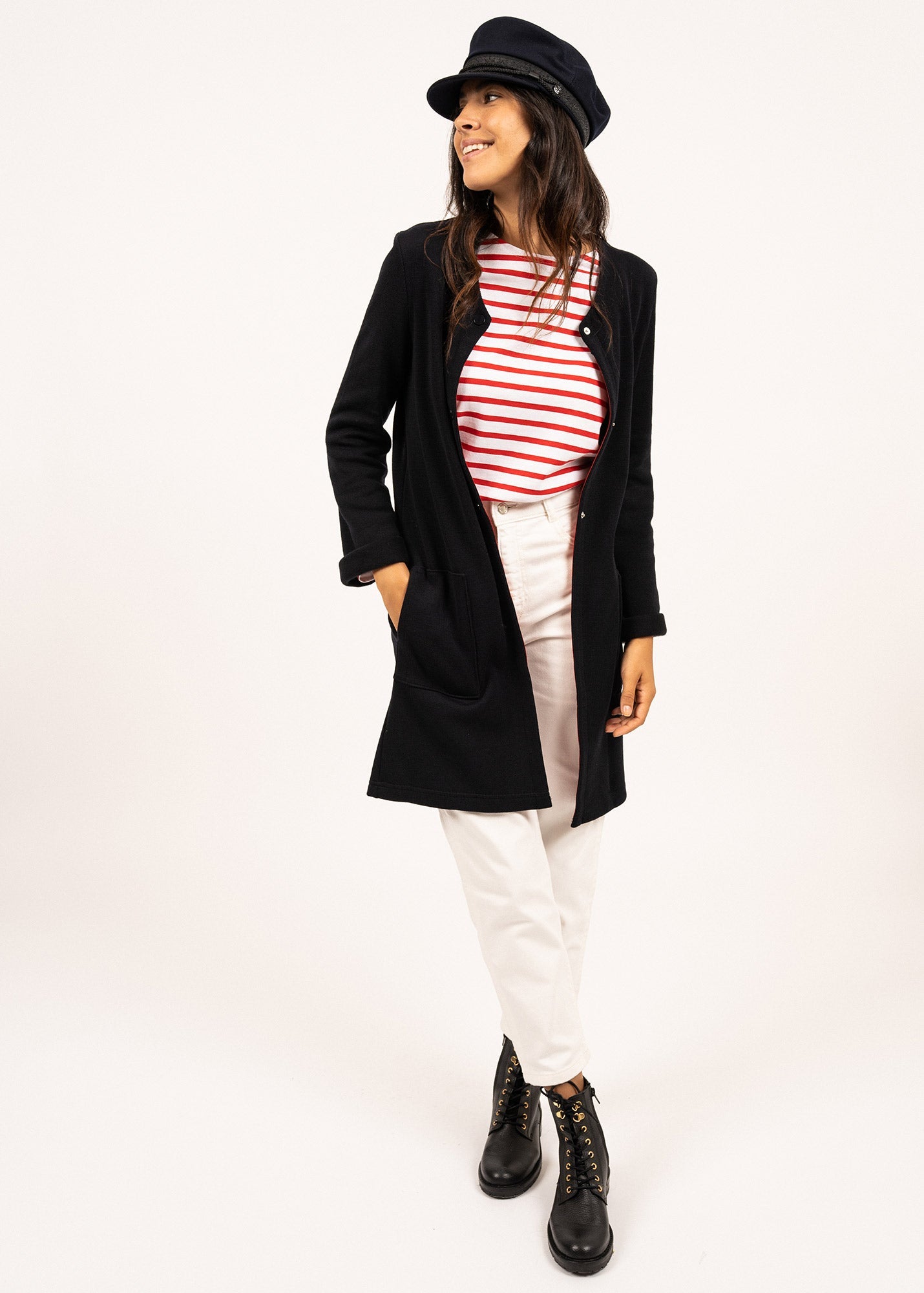 Saint James CASQUETTE MARIN - French Sailor Cap (NAVY)