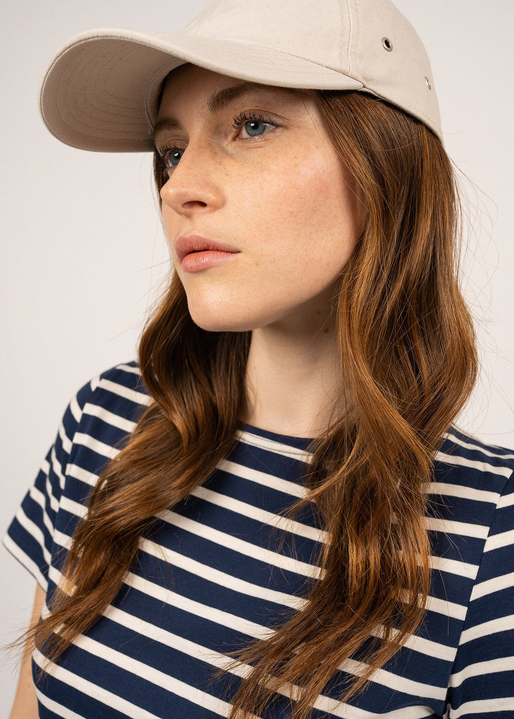 Saint James ETRILLE - Nautical Stripe Tee with Short Sleeves | Soft Cotton | Women Fit (NAVY / ECRU)