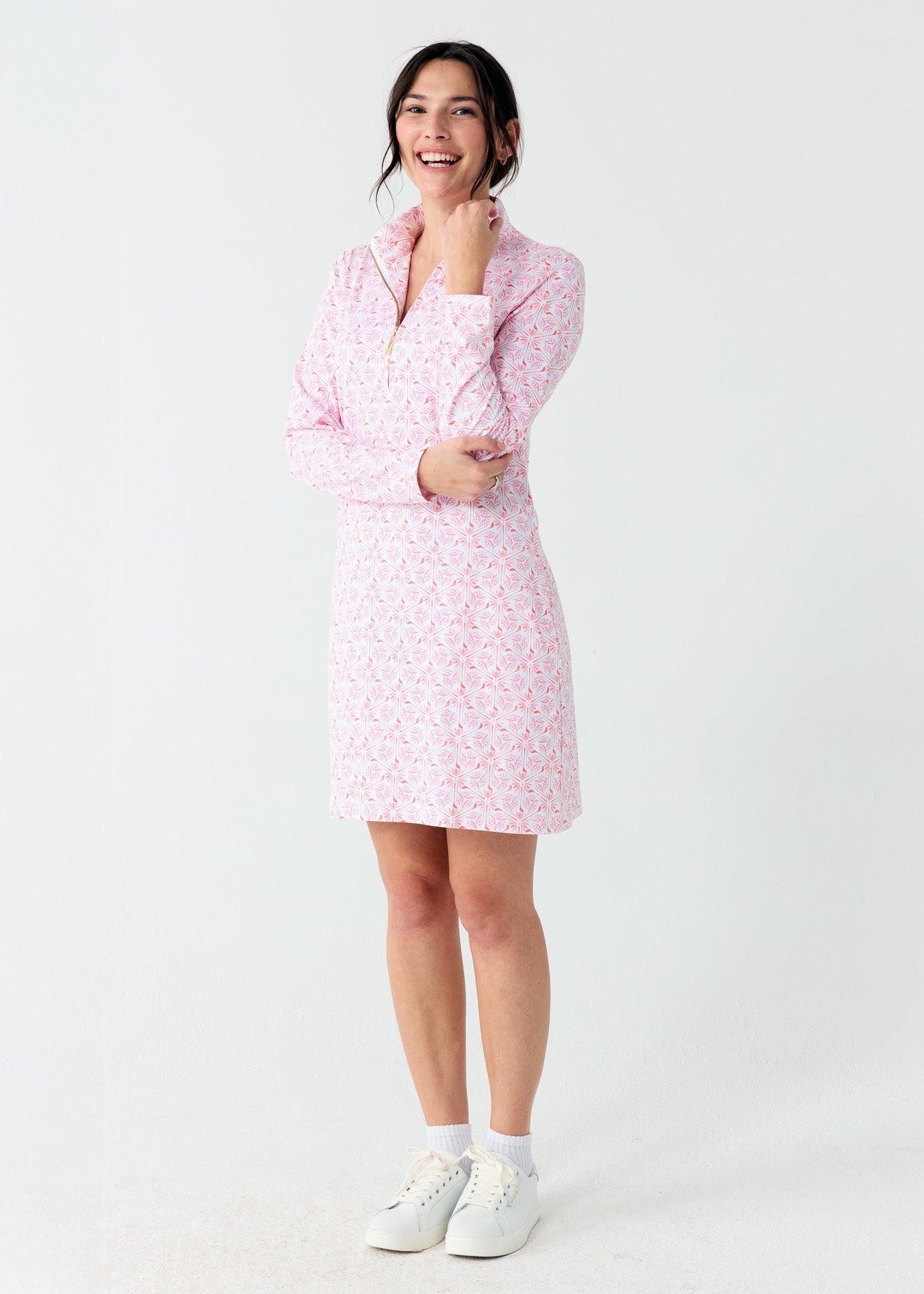 Cabana Life Golf 1/4 Zip Sport Dress