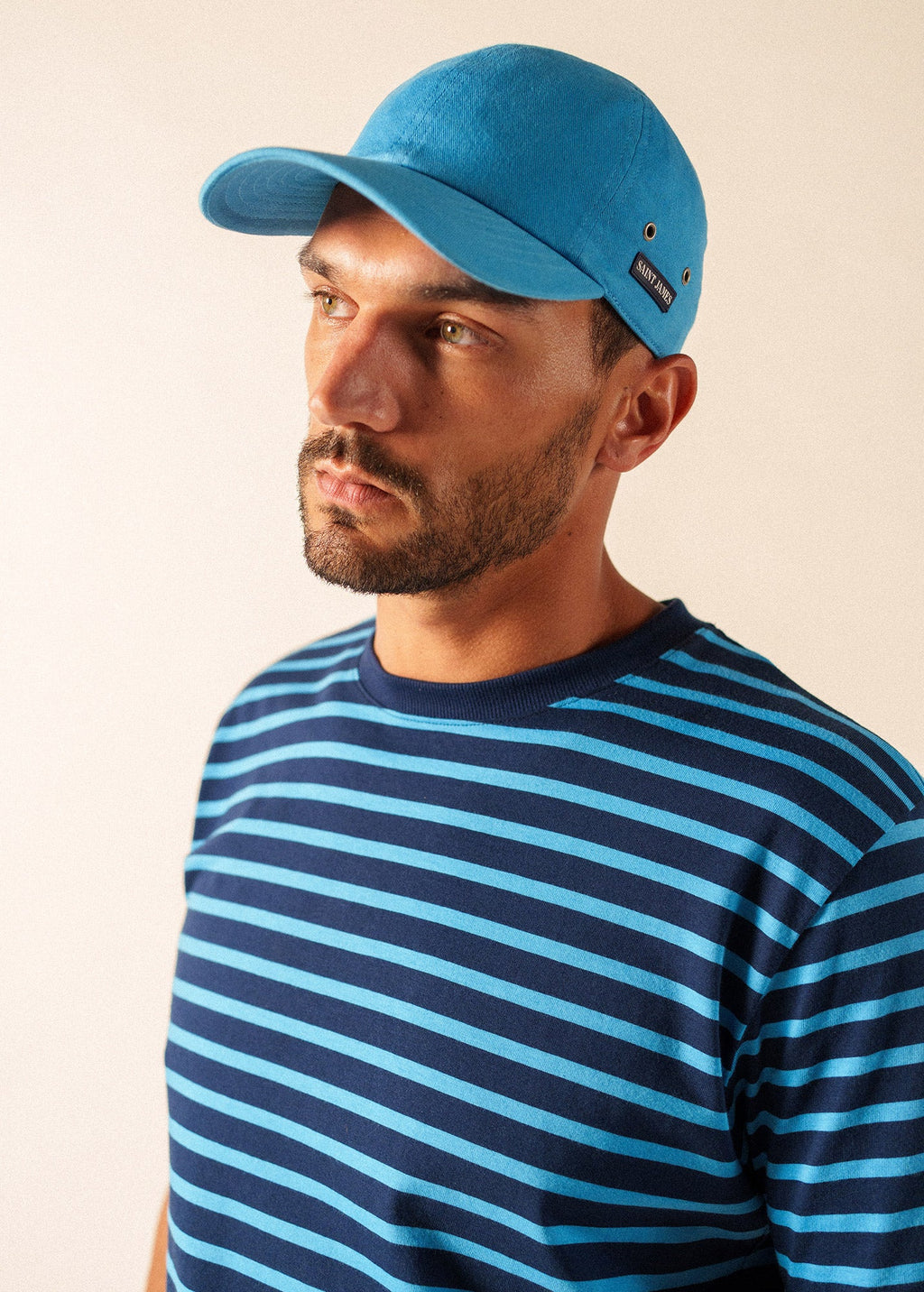 Saint James CASQUETTE Cotton Cap (CAPRI BLUE)