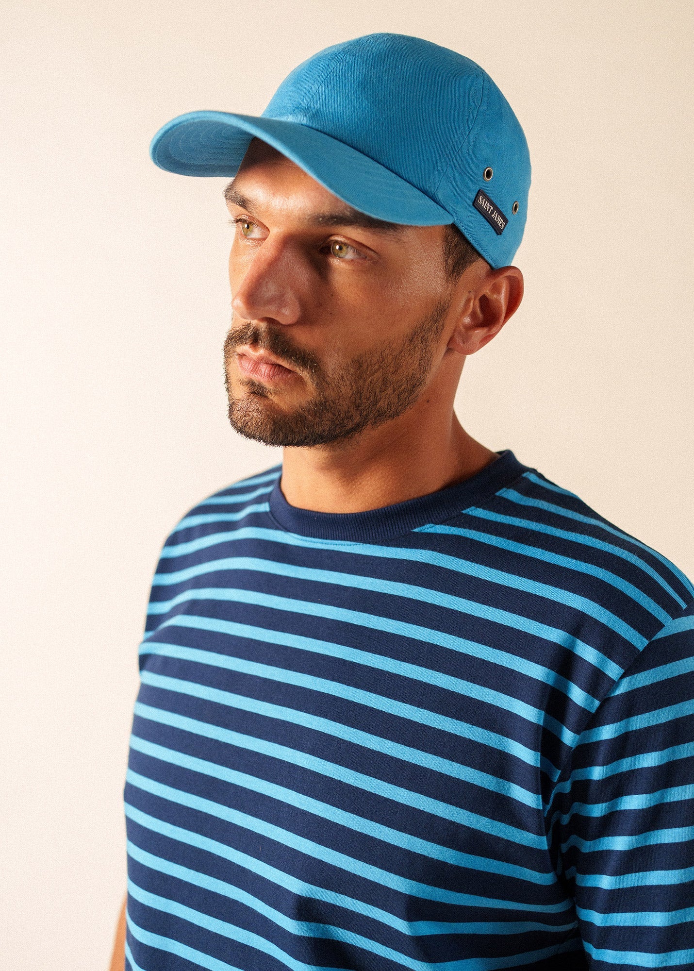 Saint James CASQUETTE Cotton Cap (CAPRI BLUE)