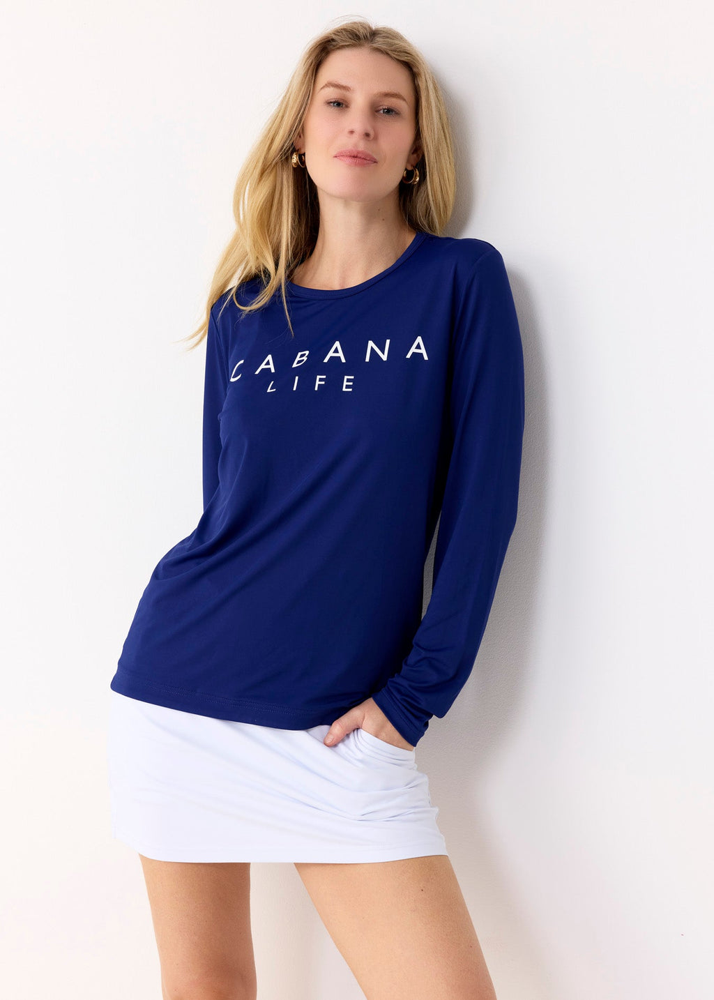 Cabana Life Unisex Performance Shirt, Navy