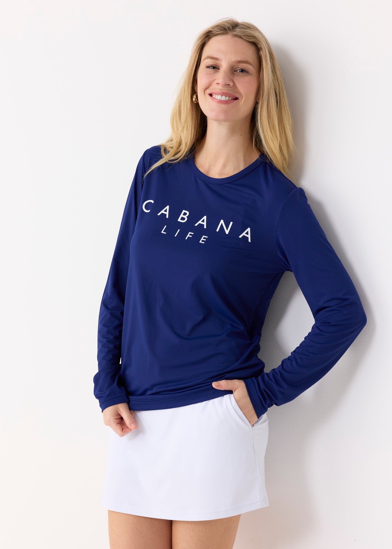 Cabana Life Unisex Performance Shirt, Navy