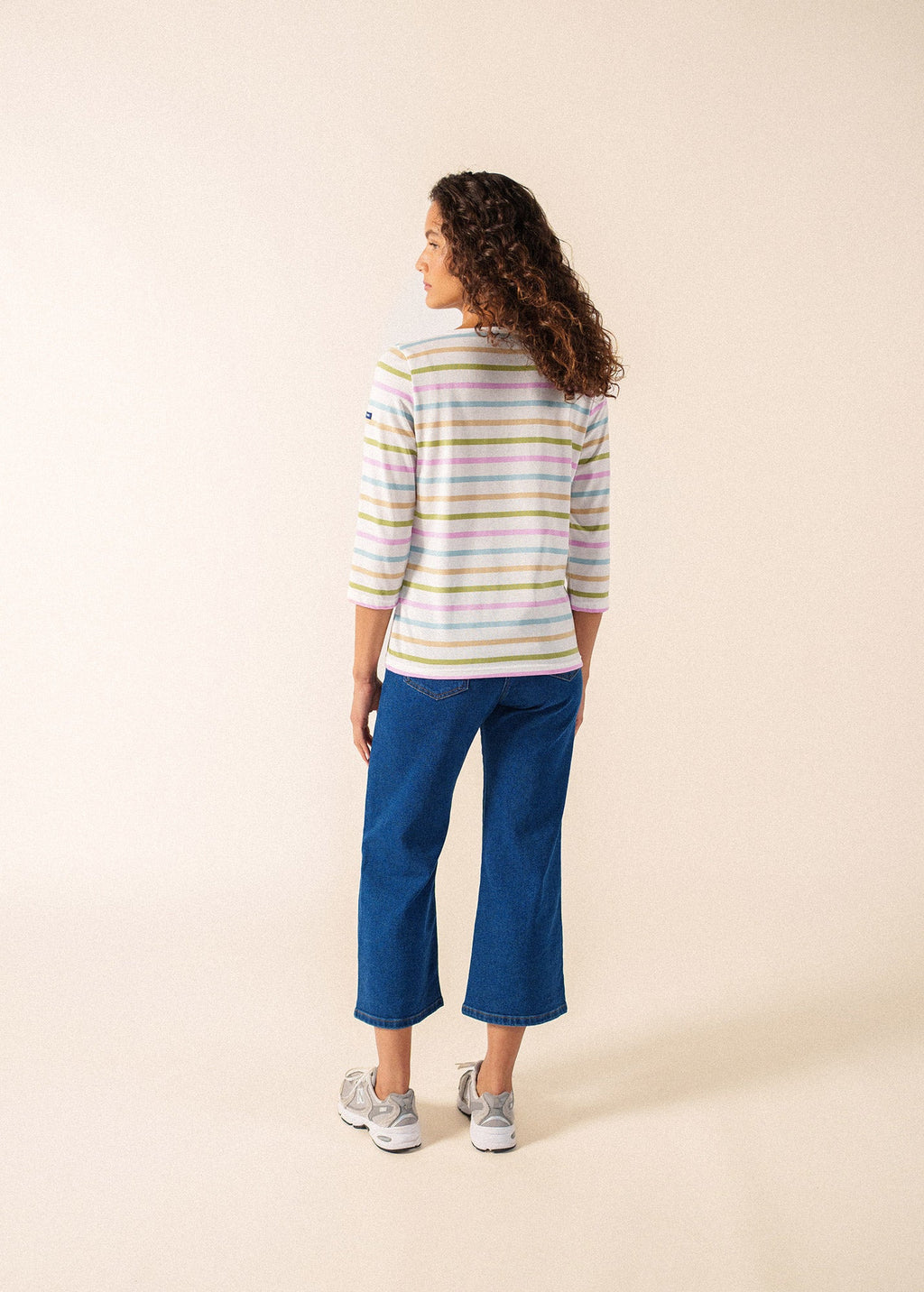 Saint James GALATHEE MULTICOLOR Breton Striped Top (ACCALMIE)
